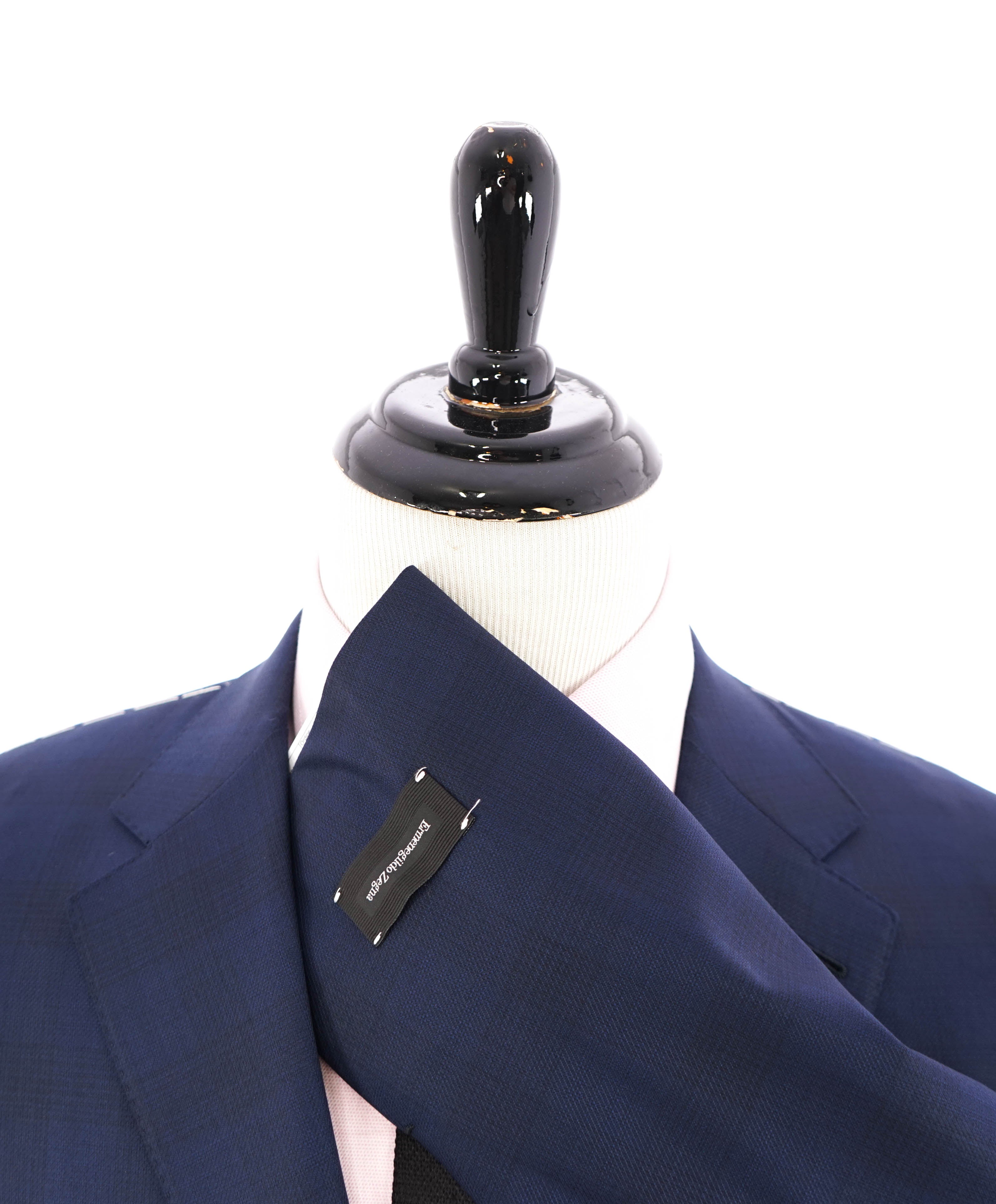 ERMENEGILDO ZEGNA - "15 MILMIL 15" Blue Check Plaid Premium Fabric Suit - 40R