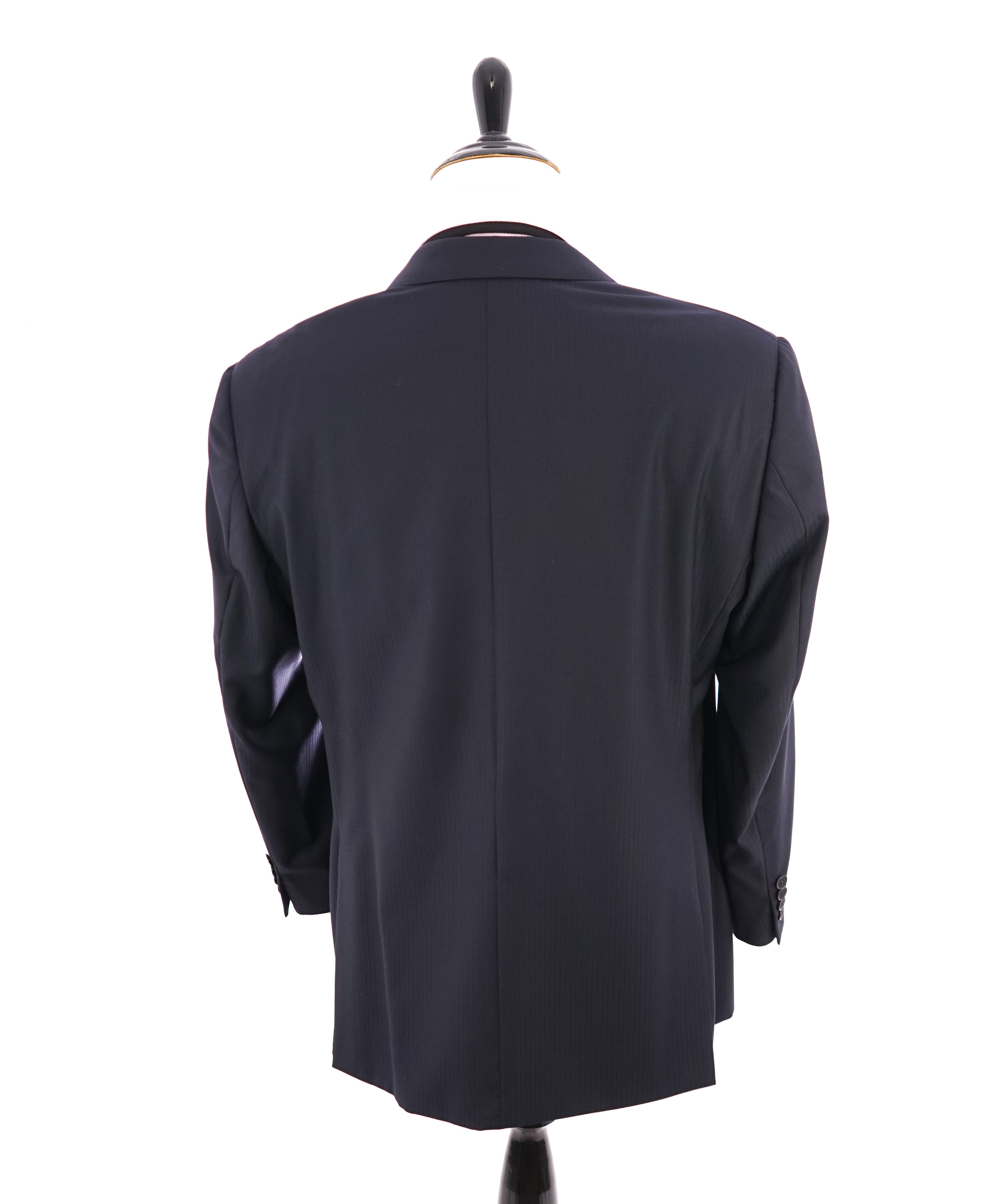 $1,895 ARMANI COLLEZIONI - Tonal Royal Blue Textured Suit "G Line " - 46R