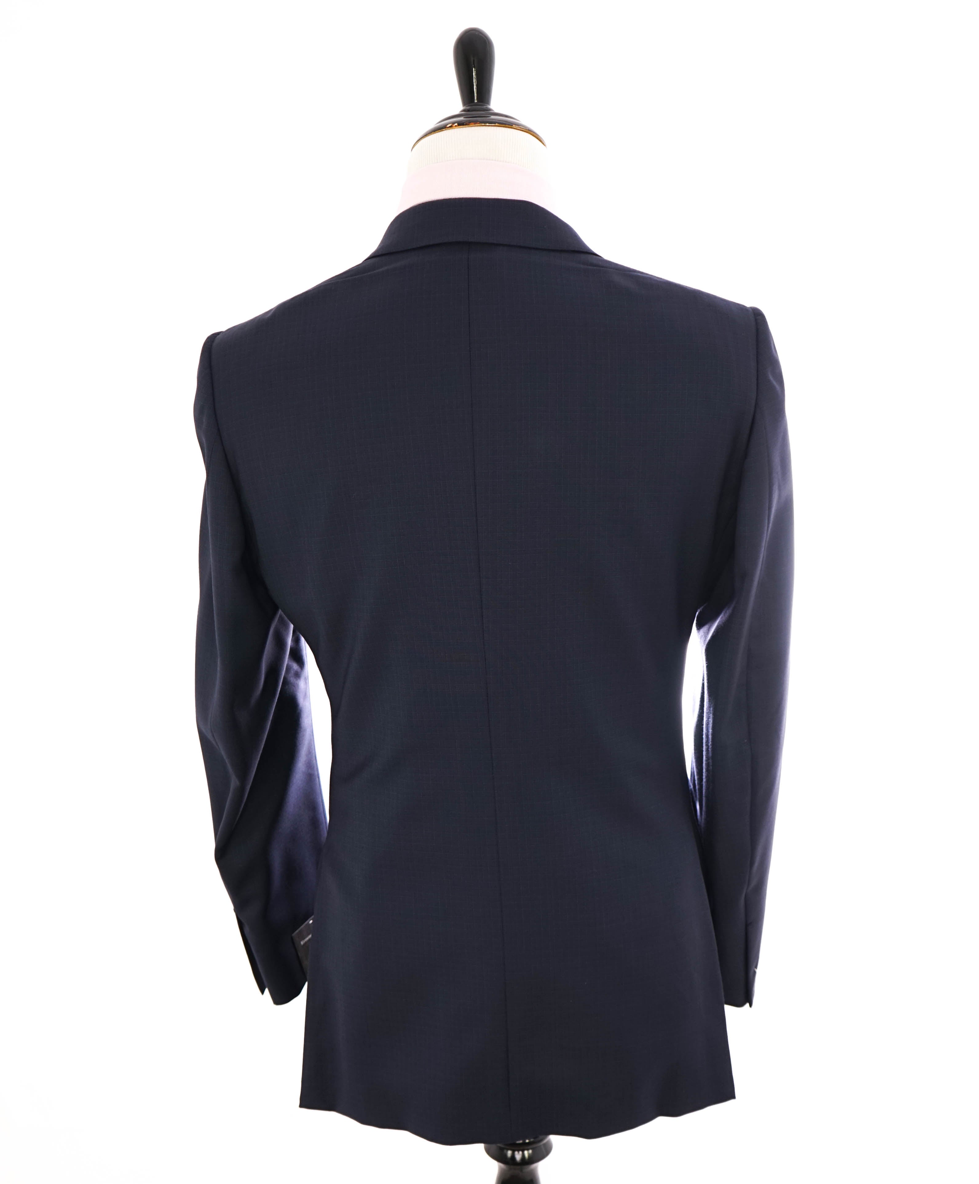 ERMENEGILDO ZEGNA - "TROFEO / MANHATTAN" Blue Check Premium Suit - 42R
