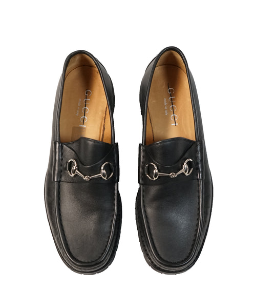 Gucci lug sole loafers best sale