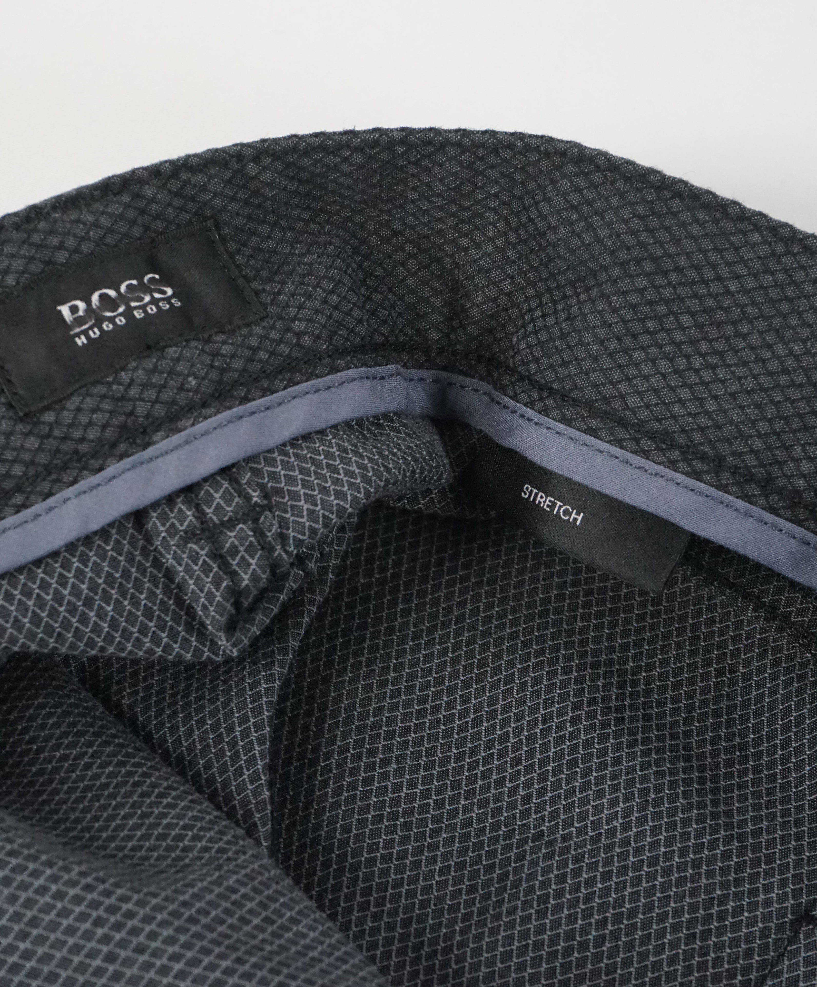 HUGO BOSS - “Maine3-20” Medium Gray Slim Cotton 5-Pocket Pants - 34W