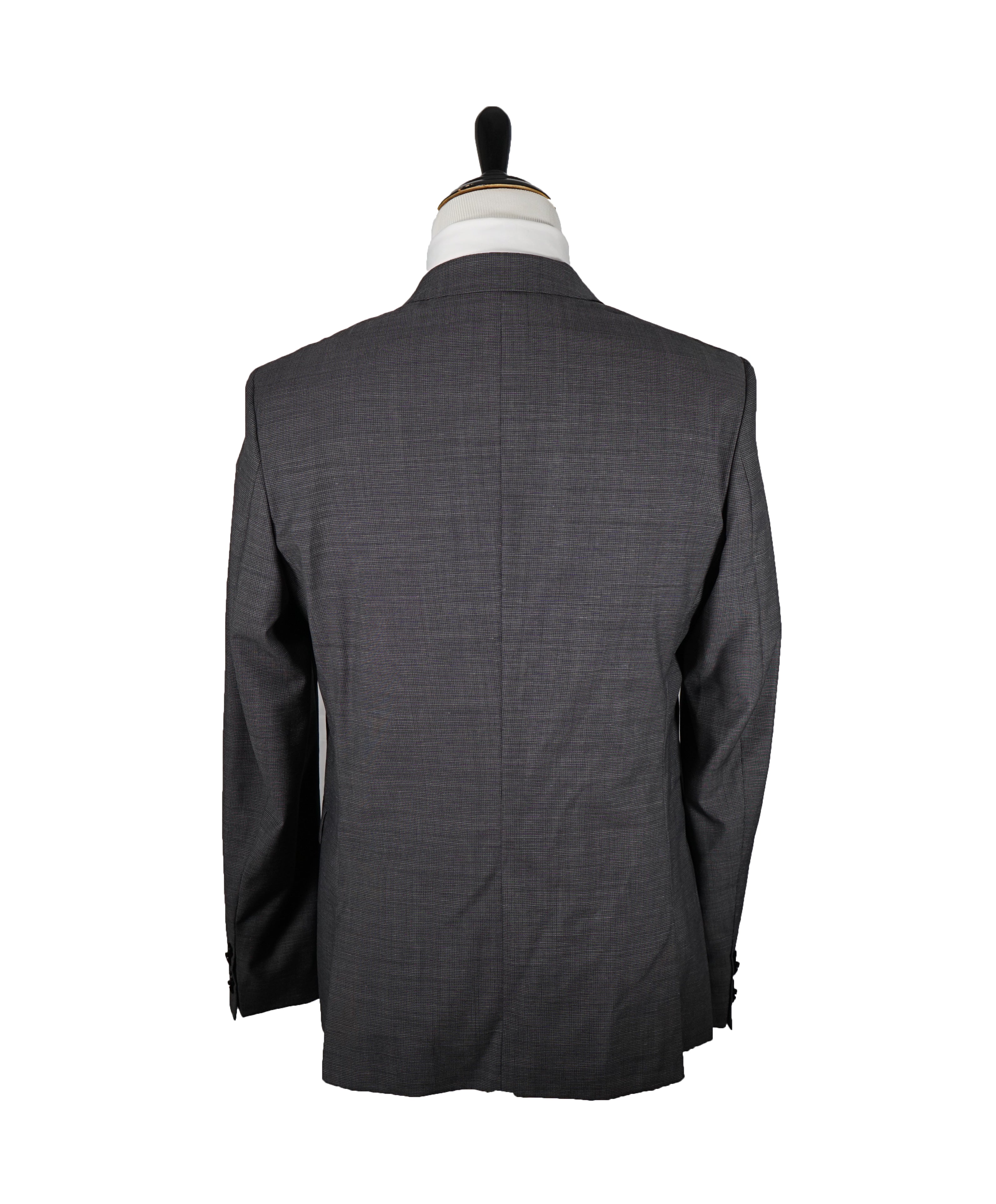 HUGO BOSS - Notch Lapel Microcheck Suit - 44R