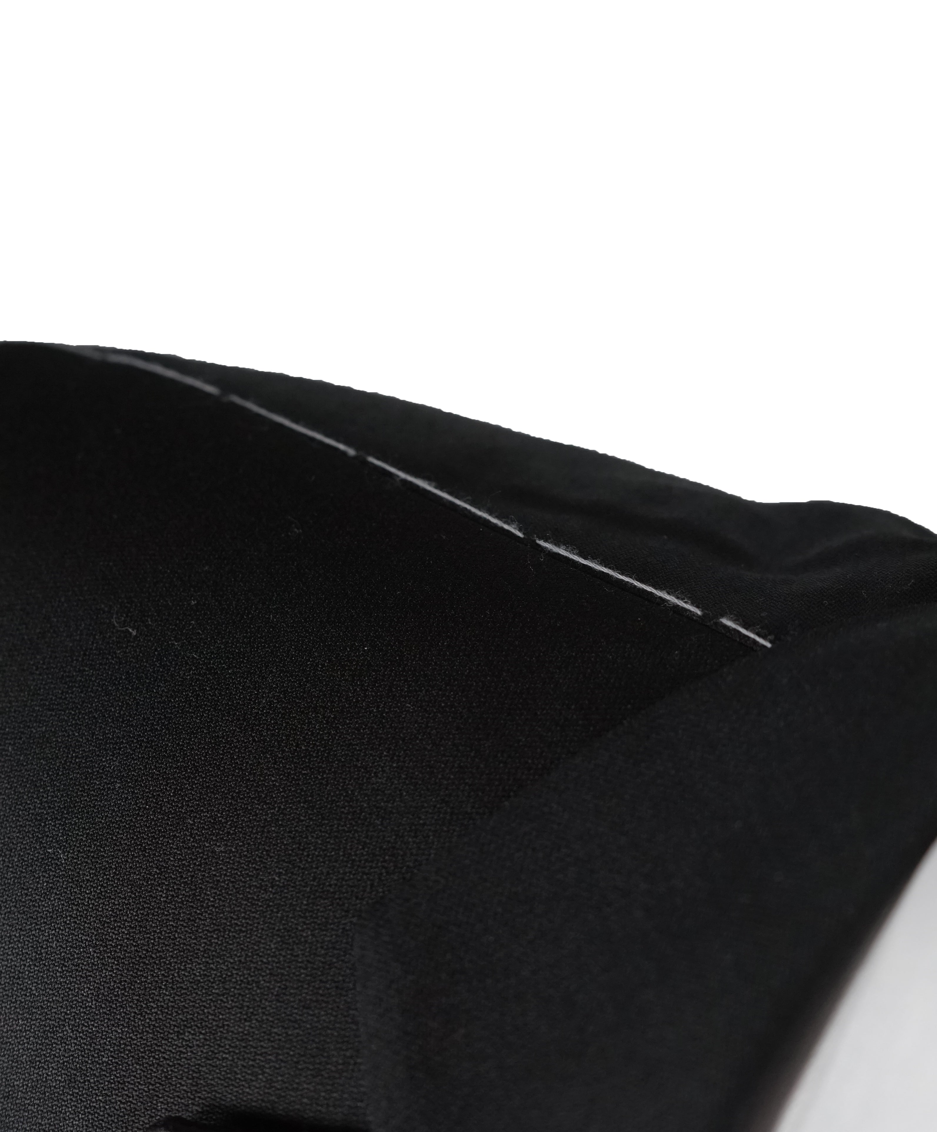 IKE BEHAR - Notch Lapel Classic Black 2-Button Tuxedo Suit - 46R