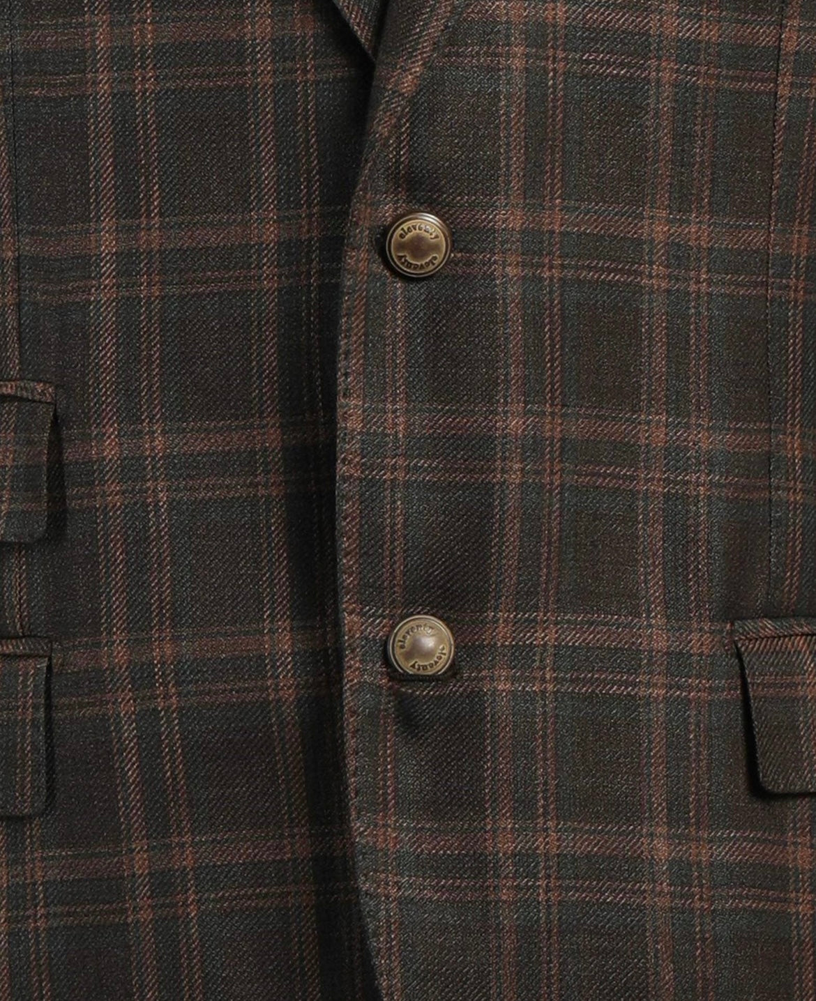 ELEVENTY - *PLATINUM LINE* Wool/Silk/Linen Plaid Check Blazer - 40 US (50EU)