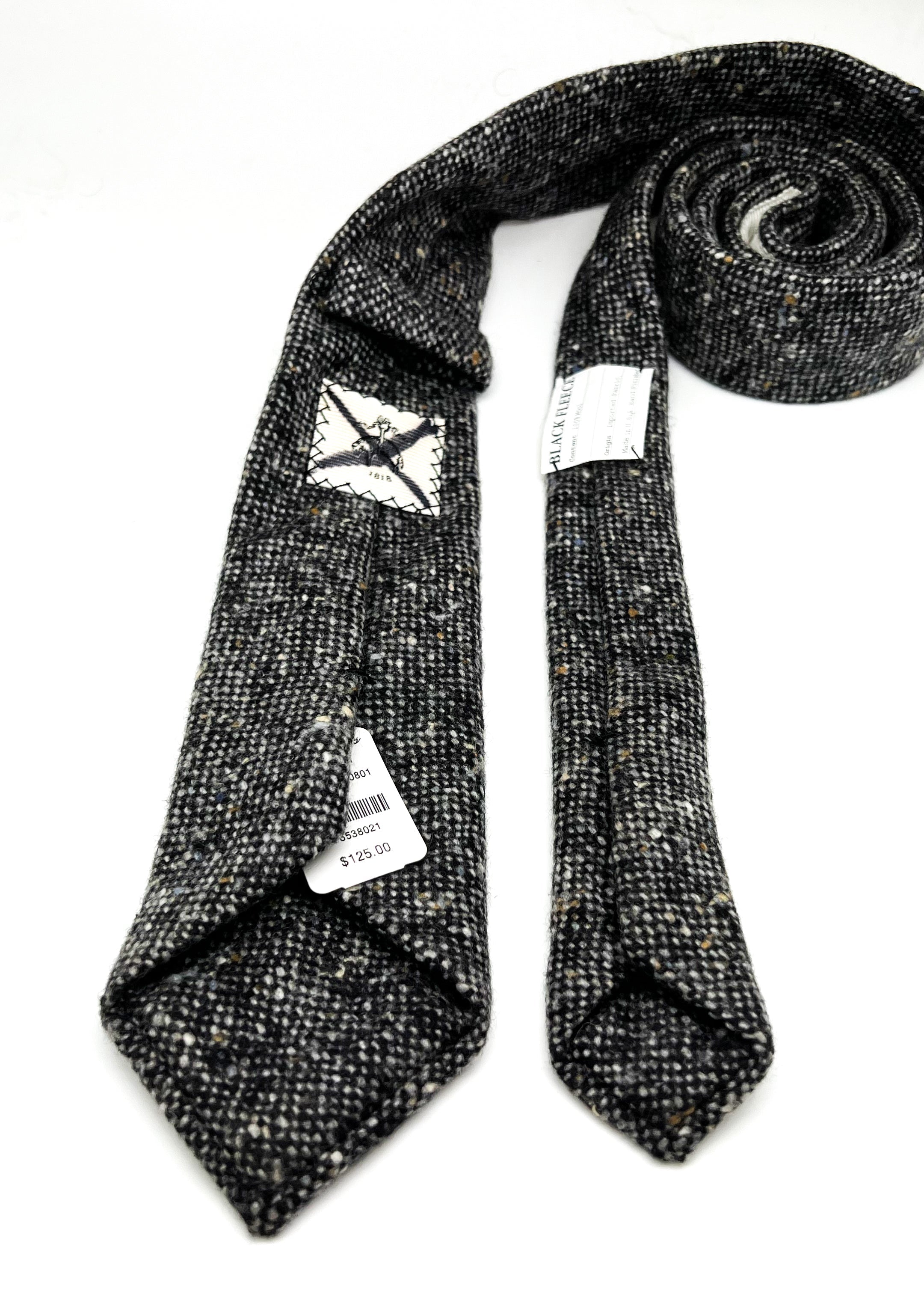 BROOKS BROTHERS BLACK FLEECE - By THOM BROWNE Wool Fleck - Tie