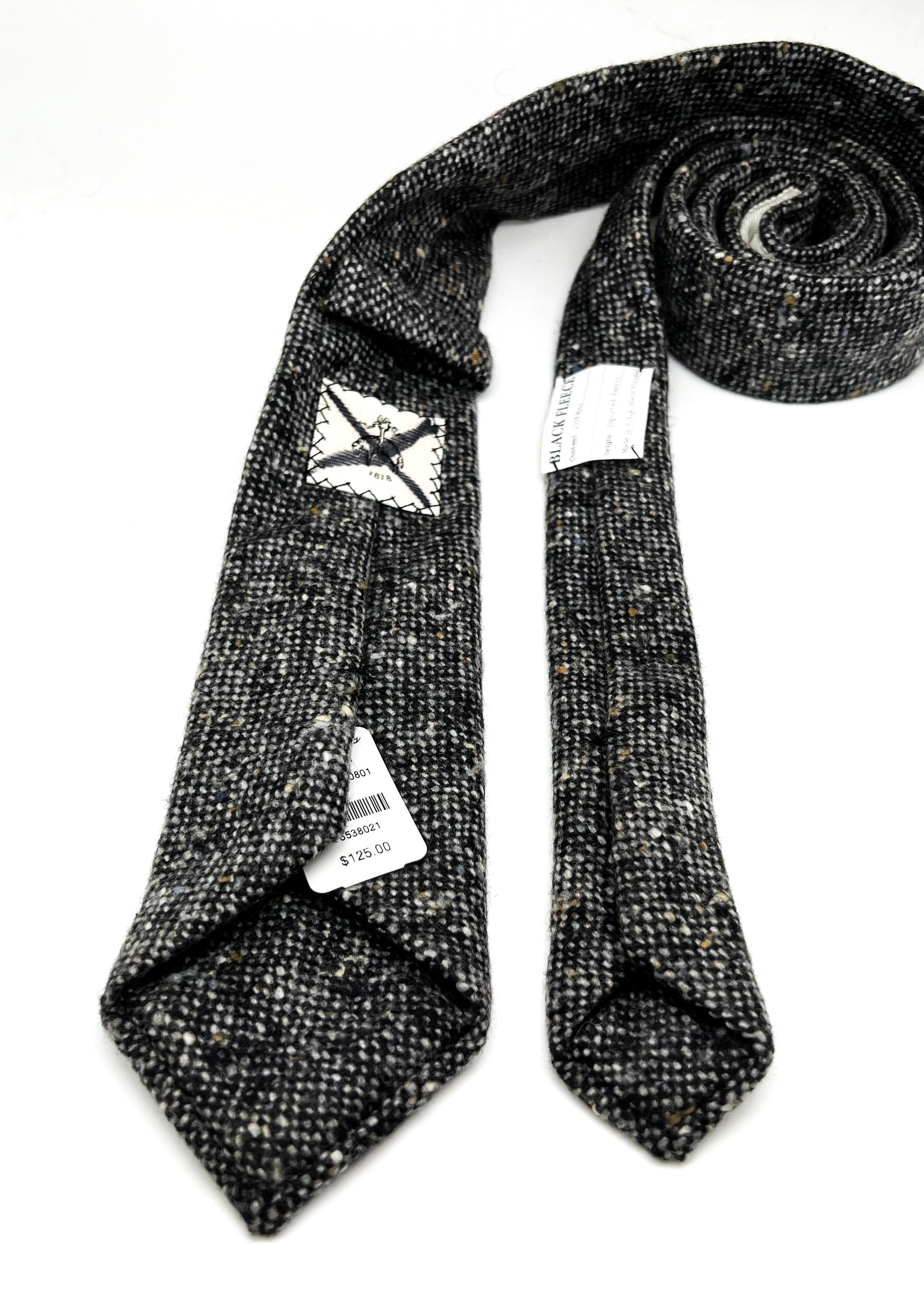 BROOKS BROTHERS BLACK FLEECE - By THOM BROWNE Wool Fleck - Tie