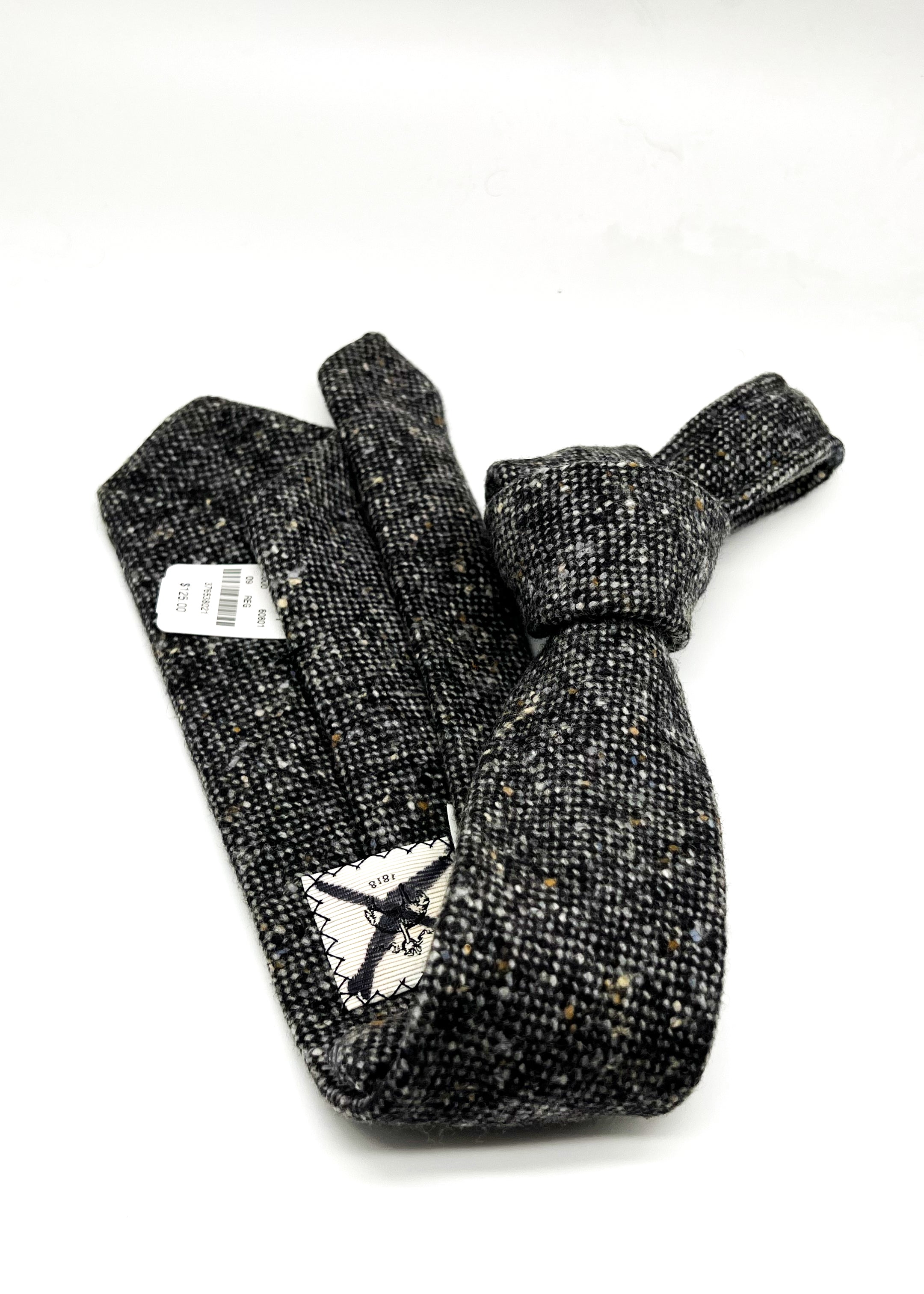 BROOKS BROTHERS BLACK FLEECE - By THOM BROWNE Wool Fleck - Tie