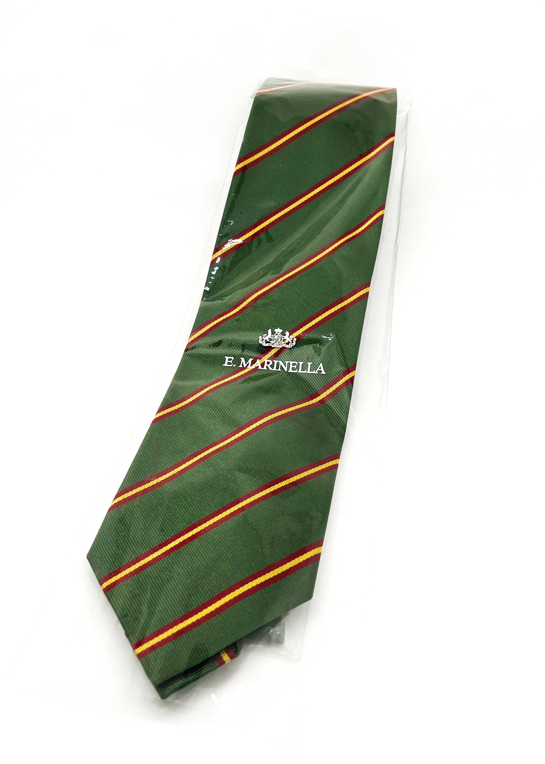 $230 E. MARINELLA - NAPOLI *Hand Made* Collegiate Green 3.5" - Tie