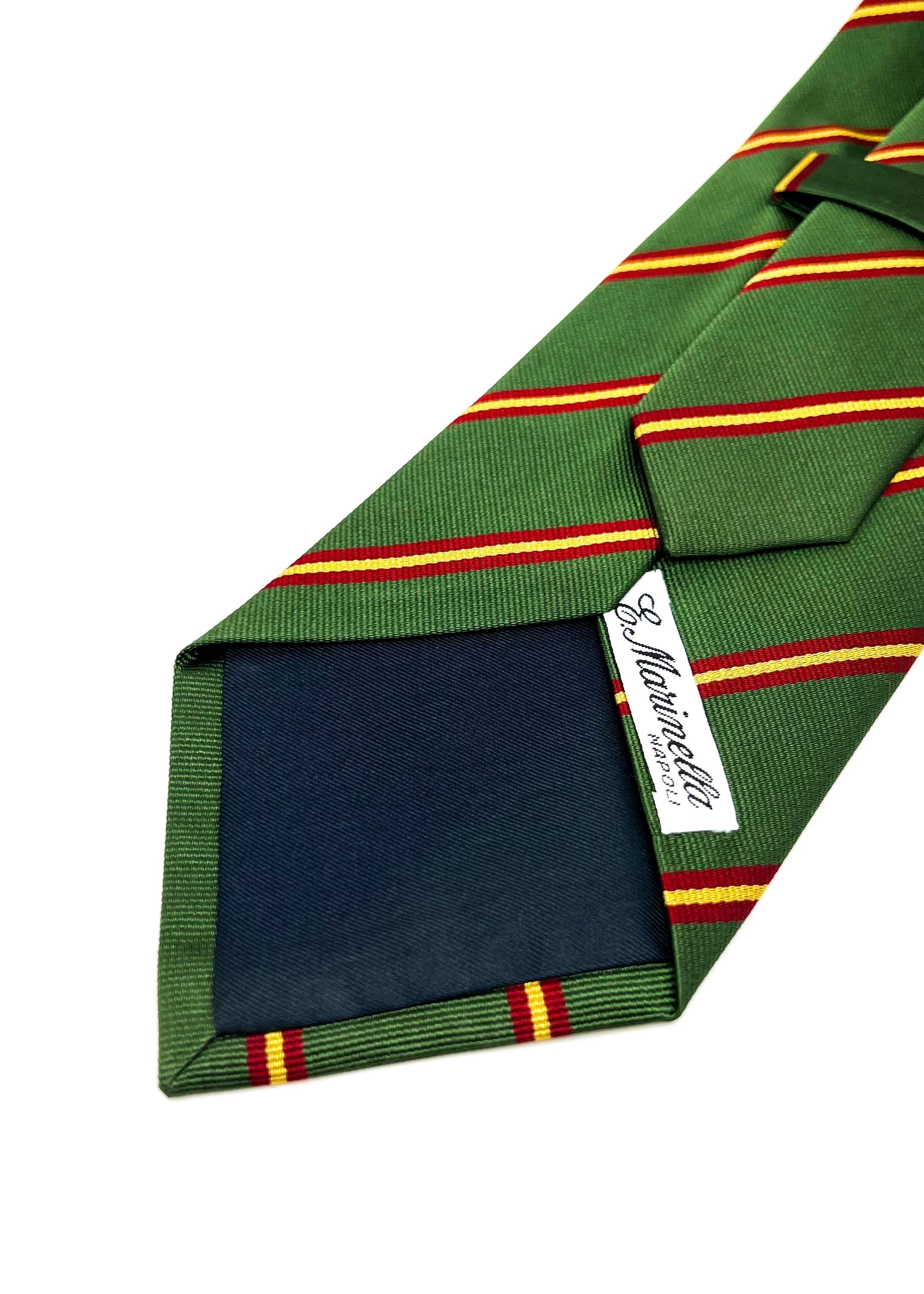 $230 E. MARINELLA - NAPOLI *Hand Made* Collegiate Green 3.5" - Tie