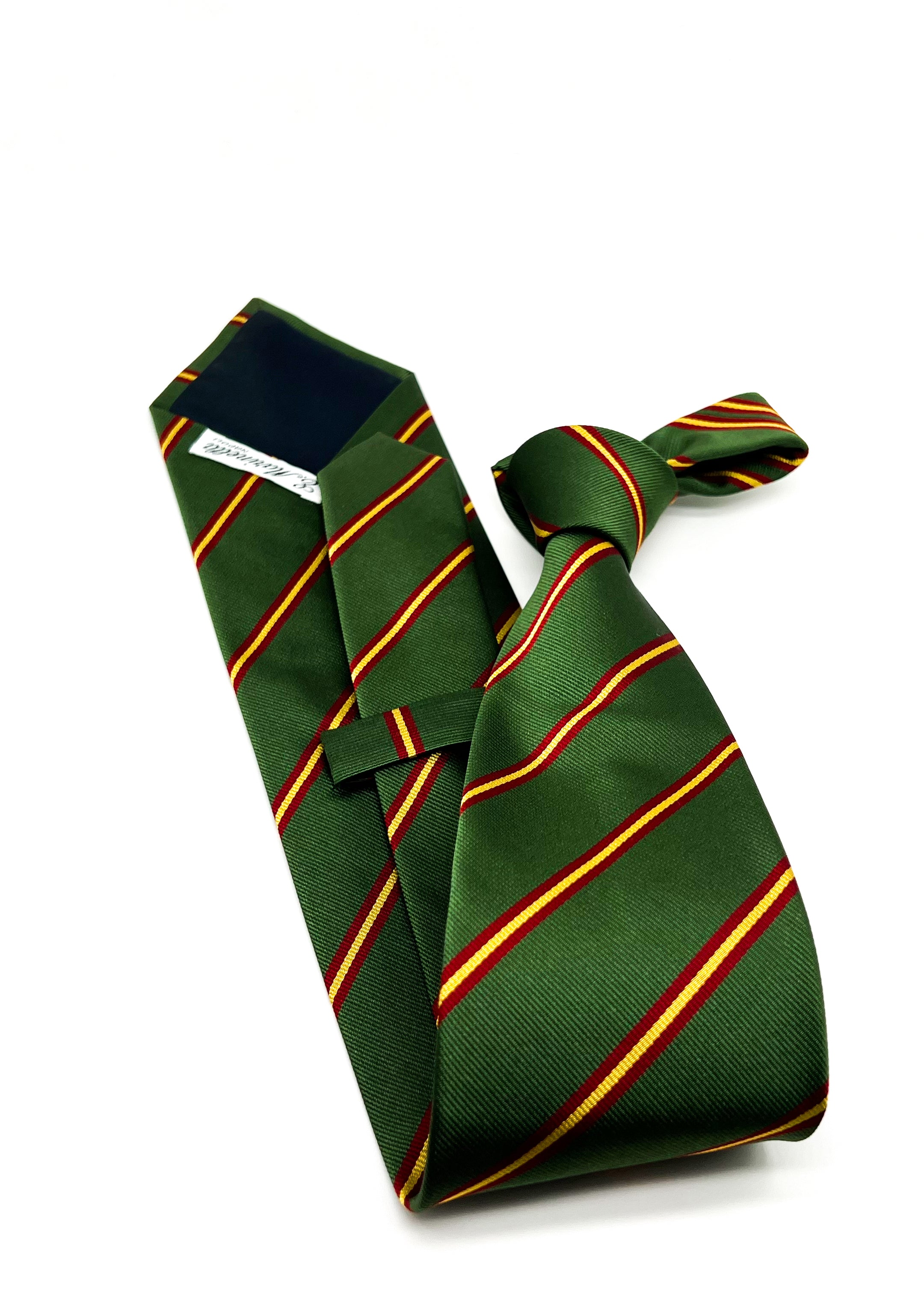 $230 E. MARINELLA - NAPOLI *Hand Made* Collegiate Green 3.5" - Tie