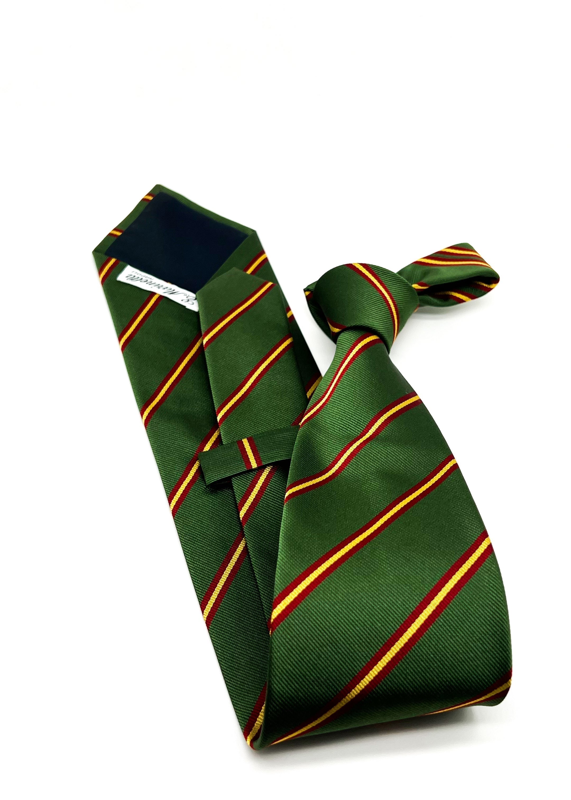 $230 E. MARINELLA - NAPOLI *Hand Made* Collegiate Green 3.5" - Tie