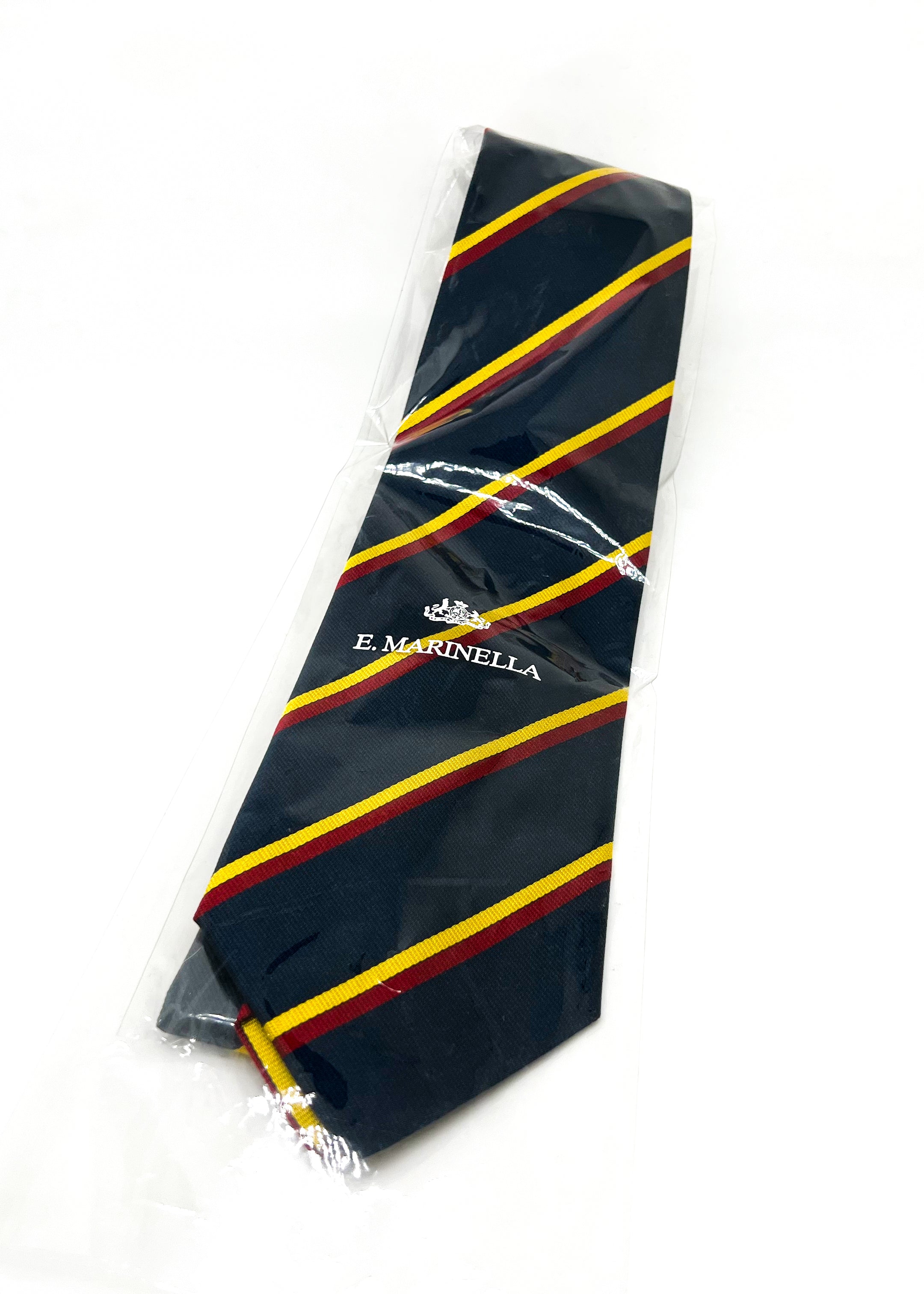 $230 E. MARINELLA - NAPOLI *Hand Made* Collegiate Navy 3.5" - Tie