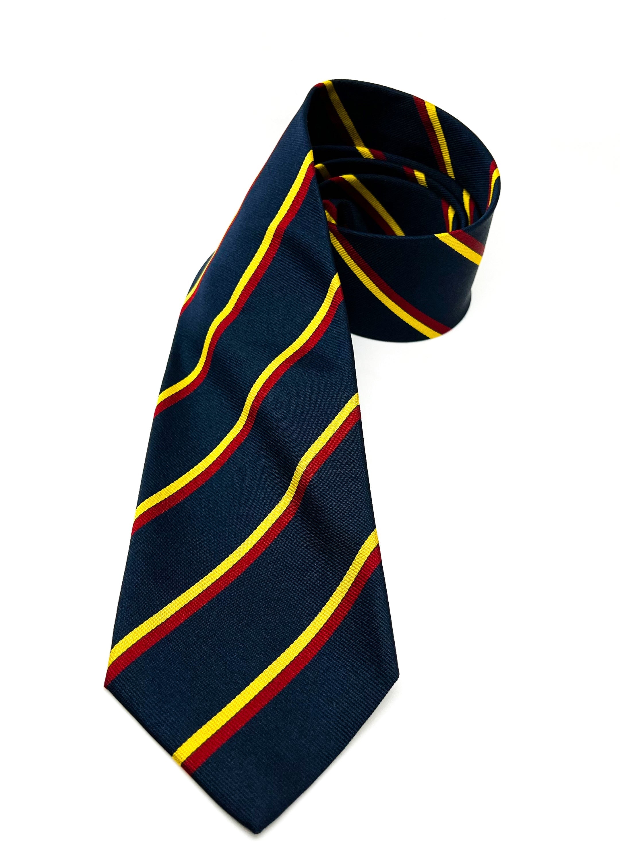 $230 E. MARINELLA - NAPOLI *Hand Made* Collegiate Navy 3.5" - Tie