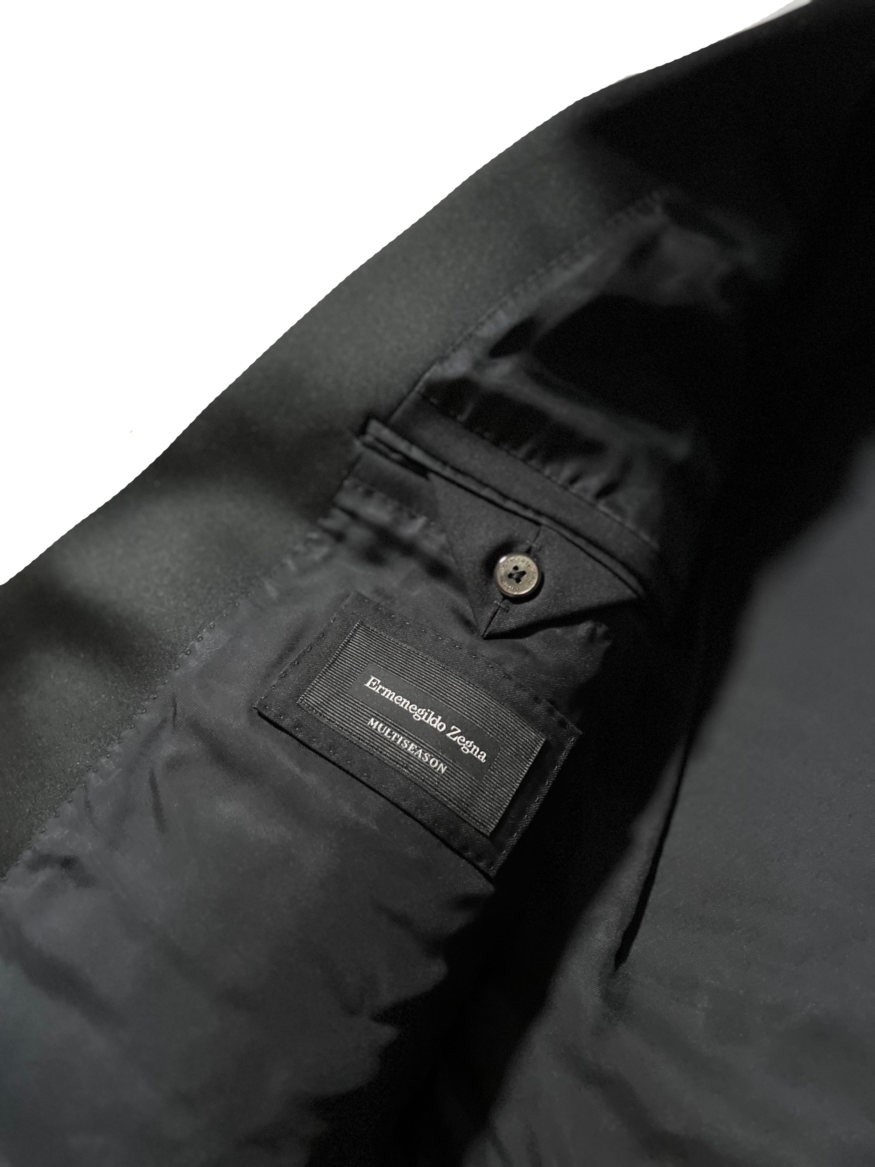 $3,995 ERMENEGILDO ZEGNA -"MICRONSPHERE MILA" PEAK LAPEL Tuxedo - 42R