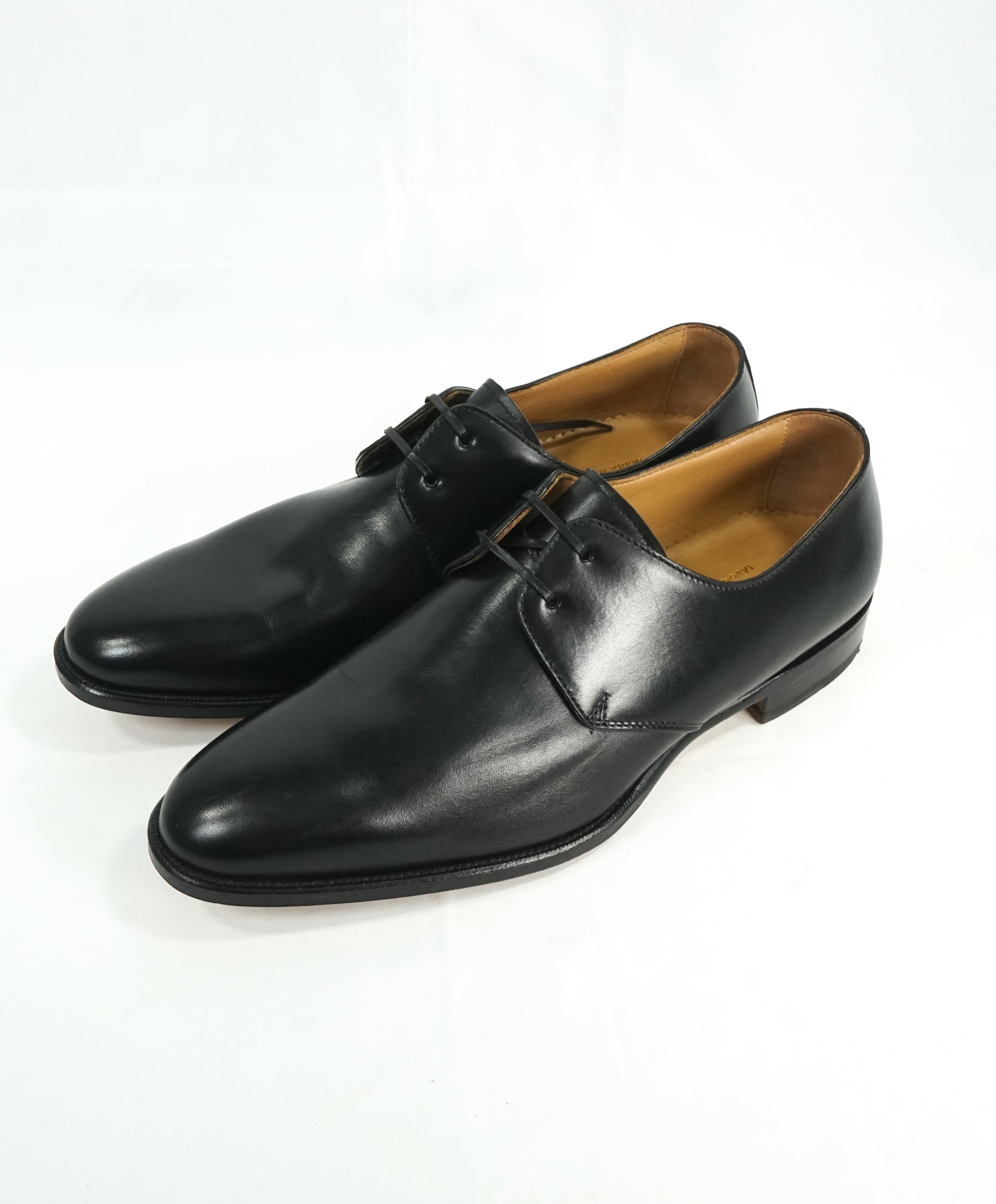 PAUL STUART - HAND MADE IN ITALY Leather Derby 2-Eyelet Oxfords - 9