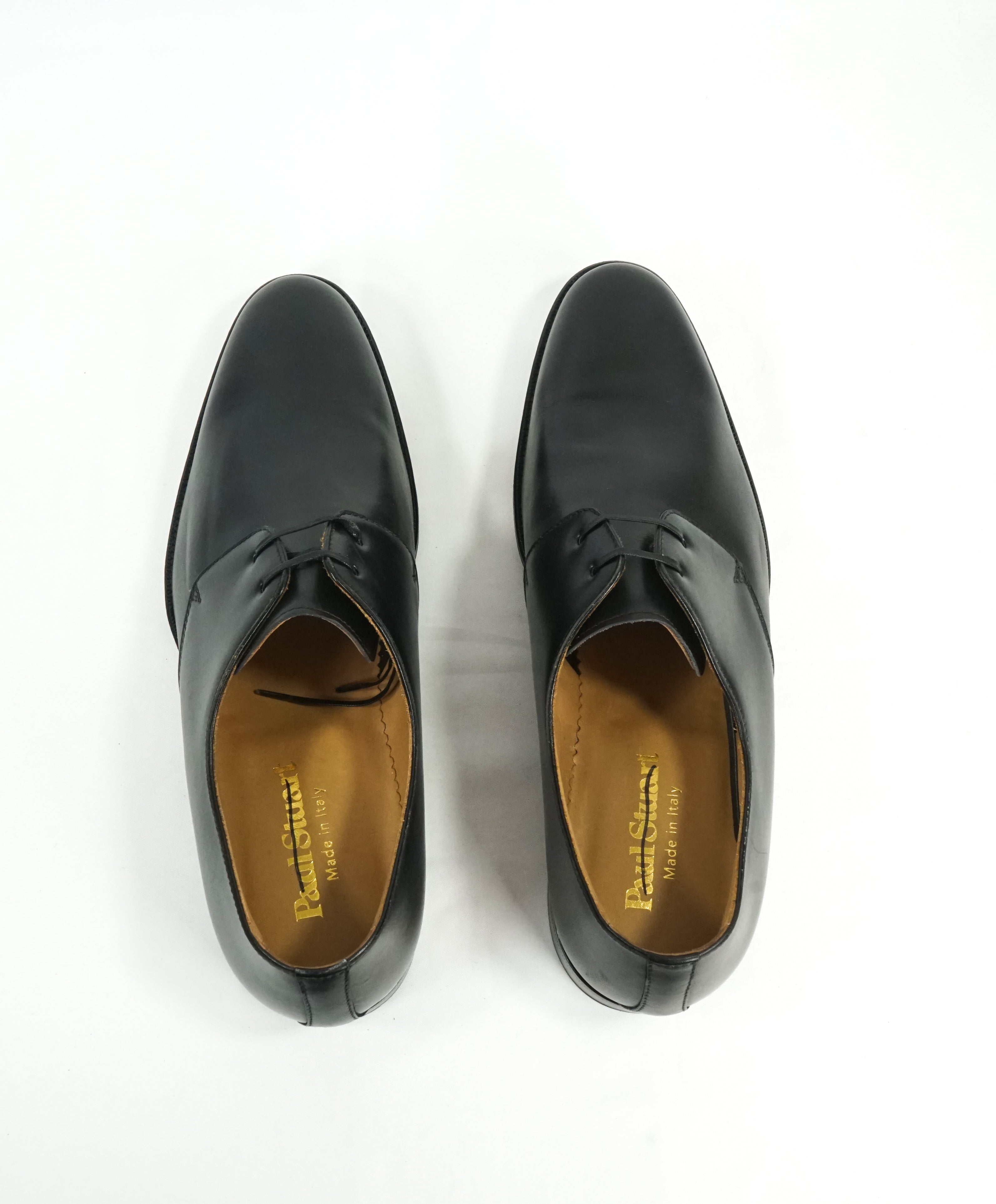 PAUL STUART - HAND MADE IN ITALY Leather Derby 2-Eyelet Oxfords - 9