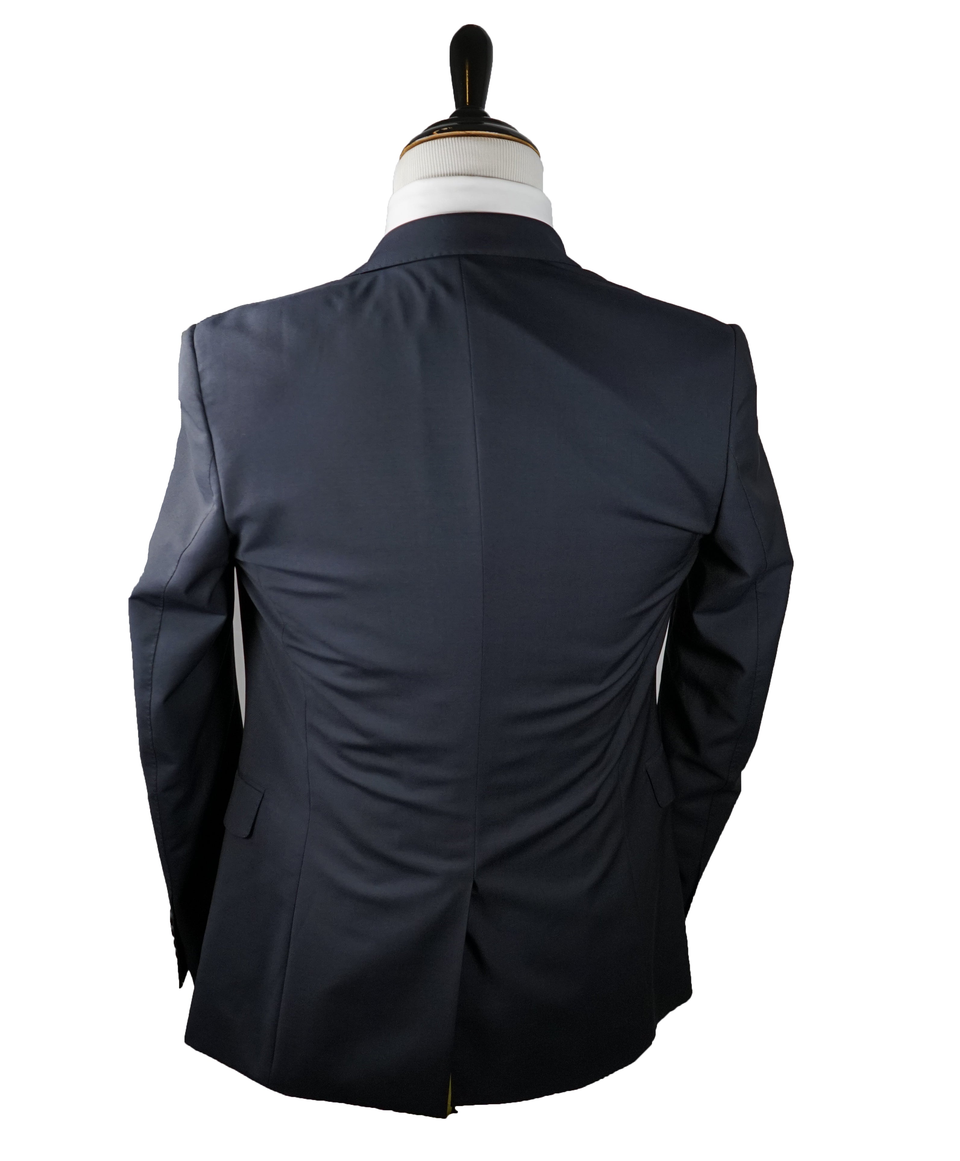 PAUL SMITH - 2-Button Wool & Mohair “The Byard” Travel Suit Navy- 36R