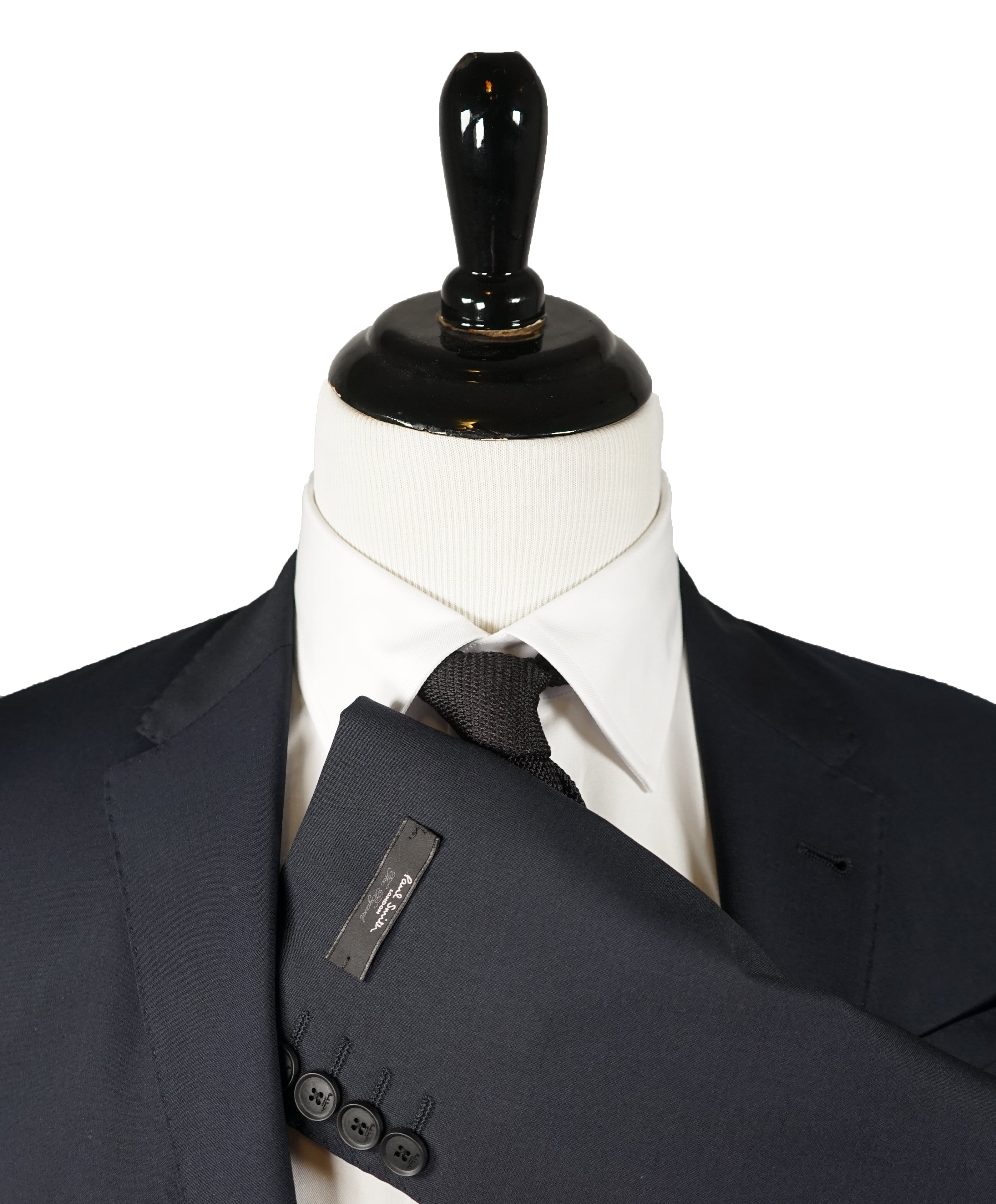 PAUL SMITH - 2-Button Wool & Mohair “The Byard” Travel Suit Navy- 36R