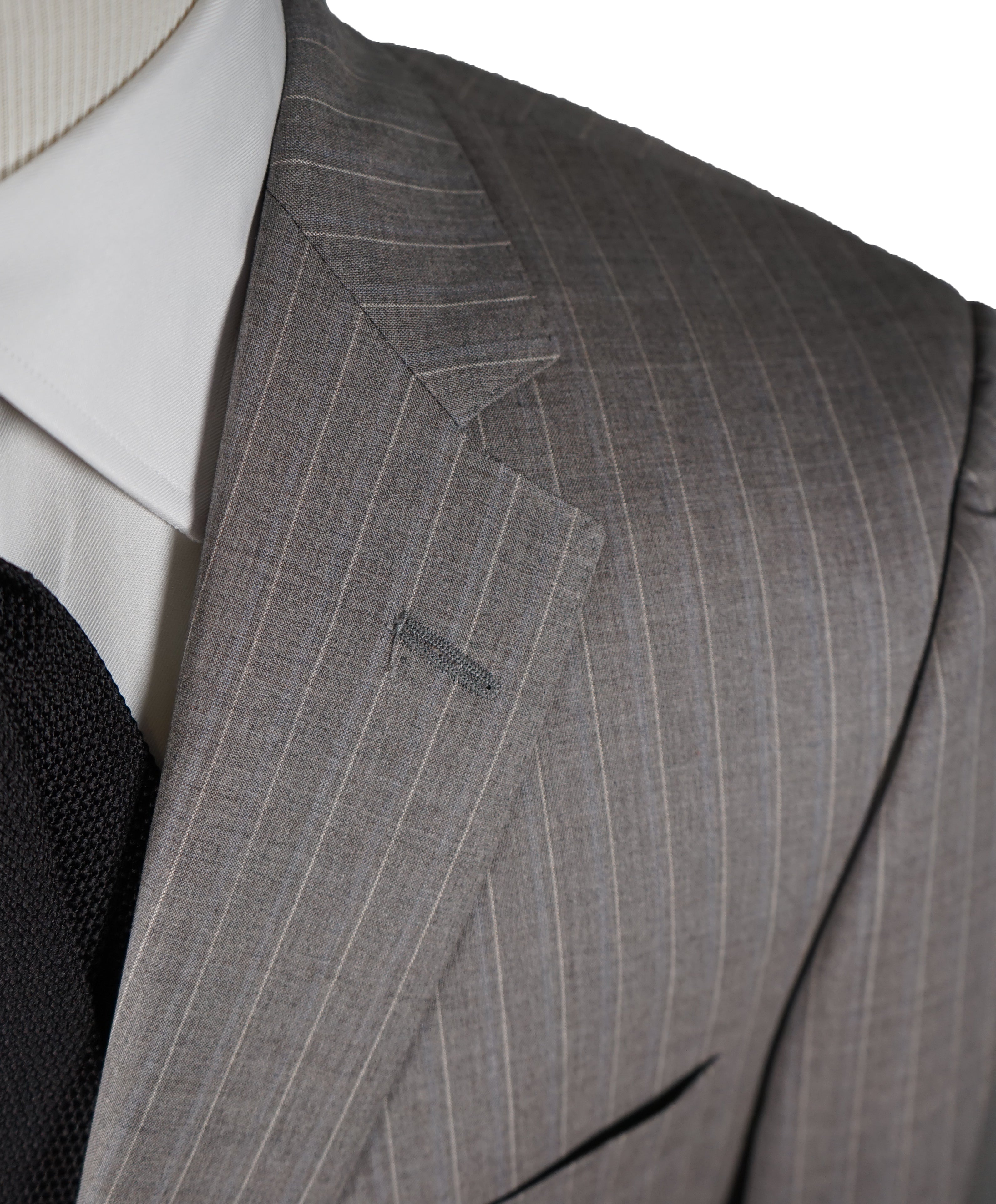 SAMUELSOHN - Alternating Stripe Super 130’s Suit - 44R