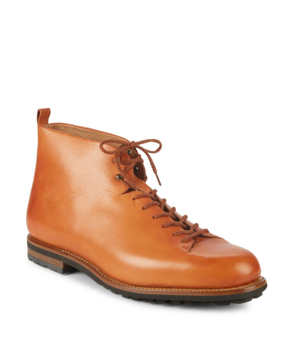 PAUL STUART - Hand Made In Spain Premium Leather Hiking Boots - 10