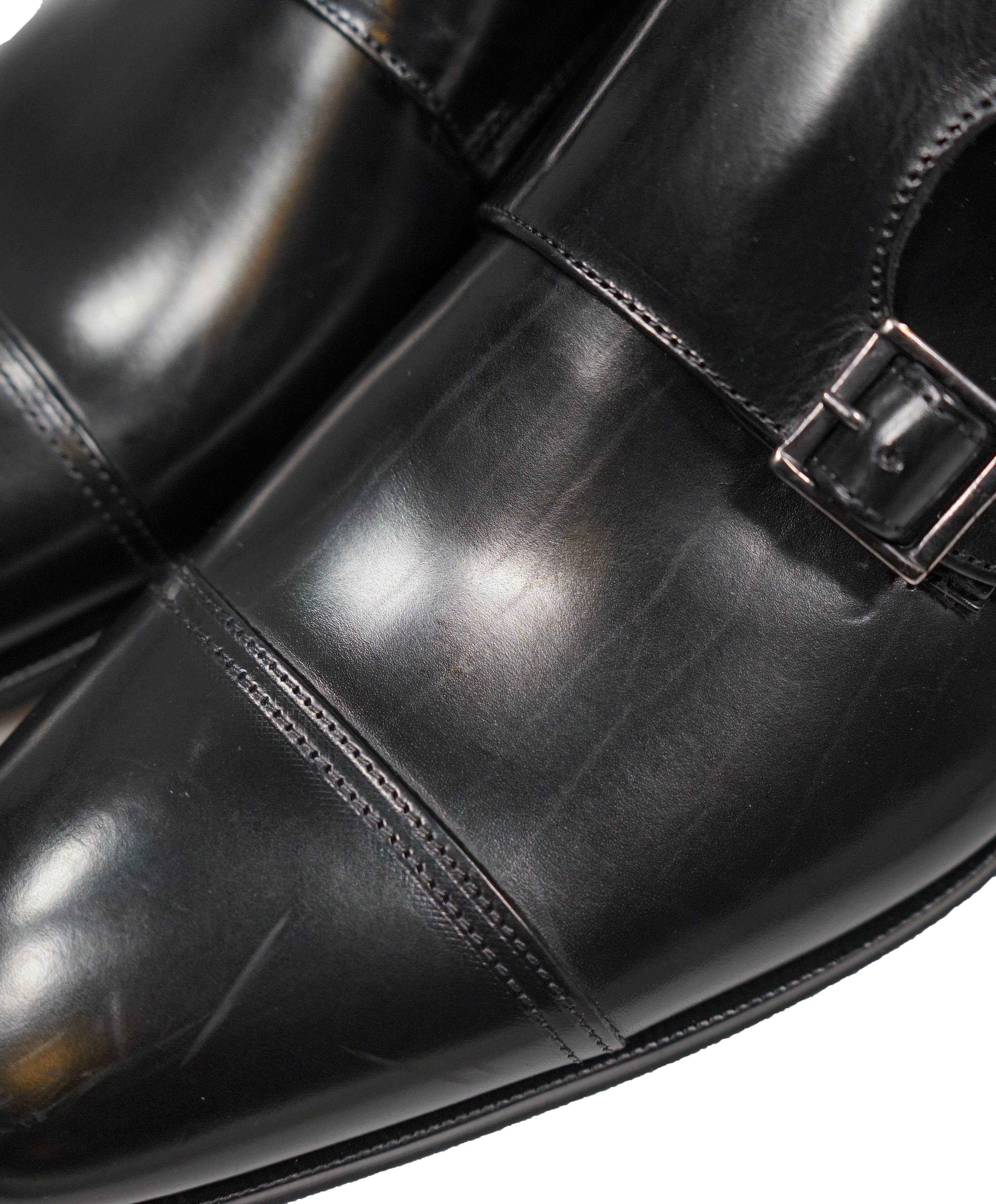 TO BOOT NEW YORK - Double Monk Strap Loafers Black - 9