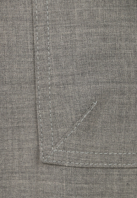 ELEVENTY - *PATCH POCKET* Wool Light Gray Premium Dress Pants- 33W