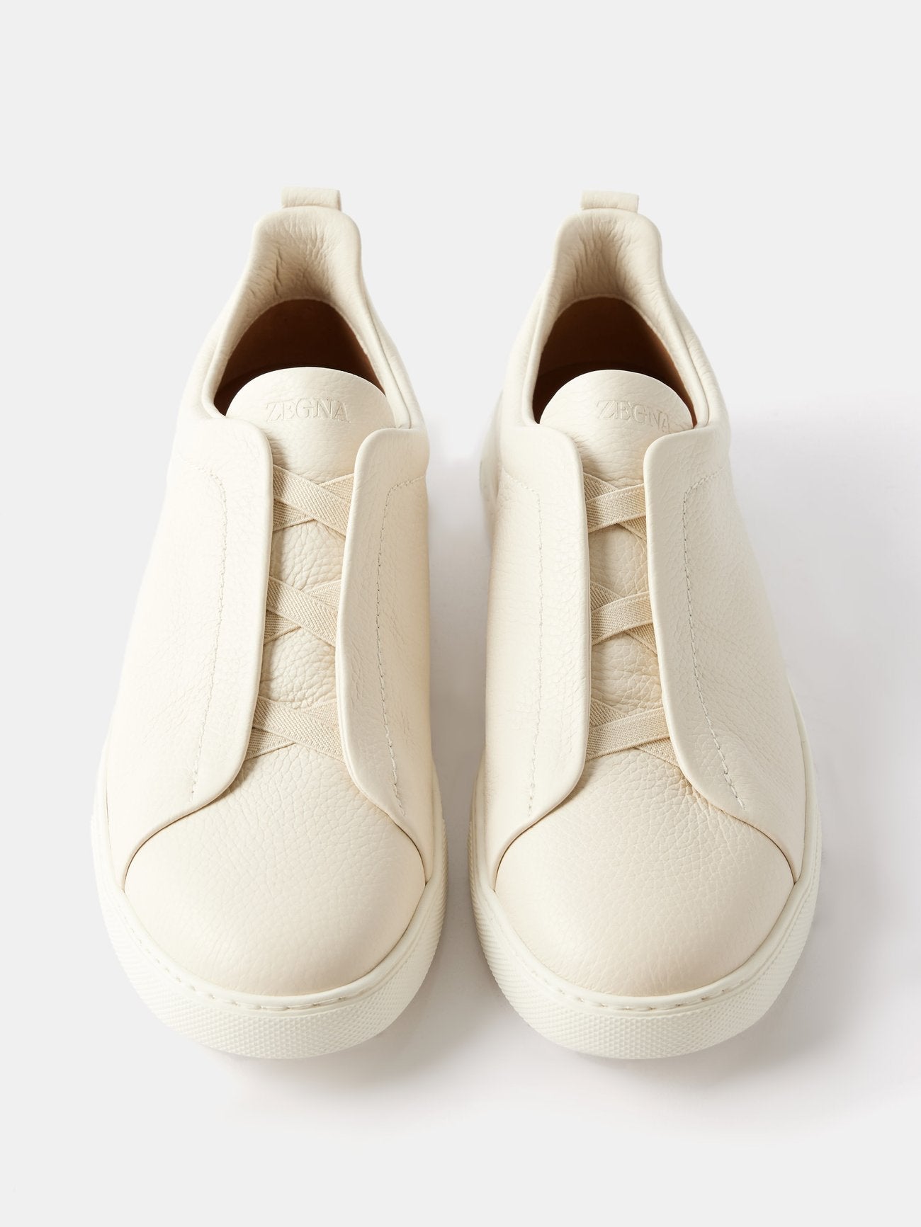 $950 ERMENEGILDO ZEGNA - COUTURE "Triple Stitch" Sneakers - 6 US (39 EU)