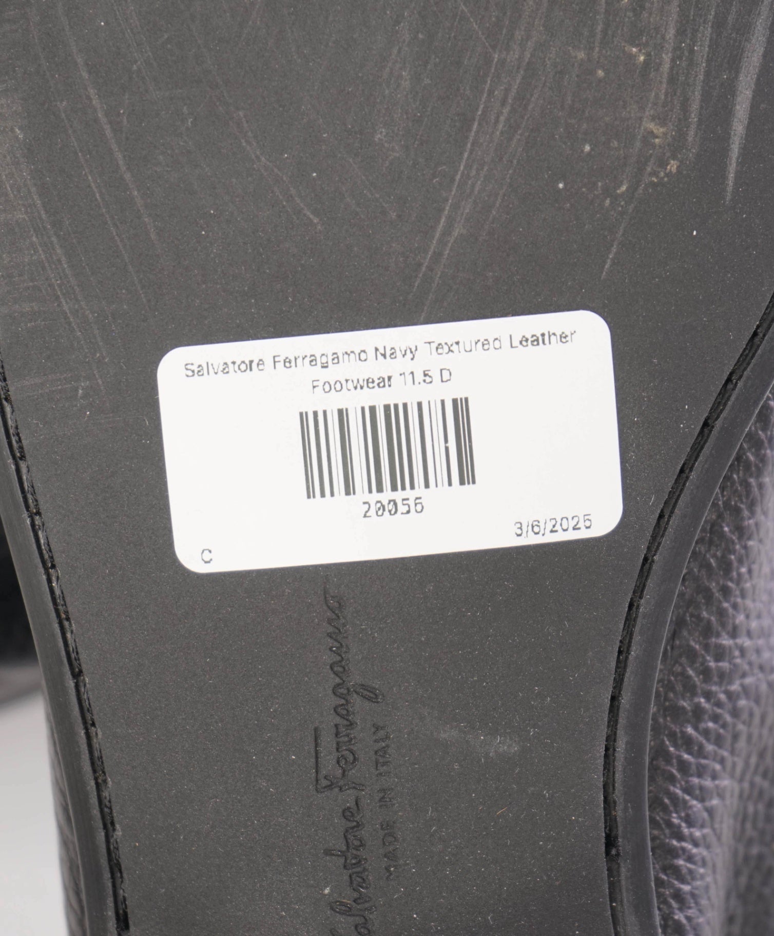 Salvatore Ferragamo *GRANDIOSO* Black Leather Loafers 11.5 D