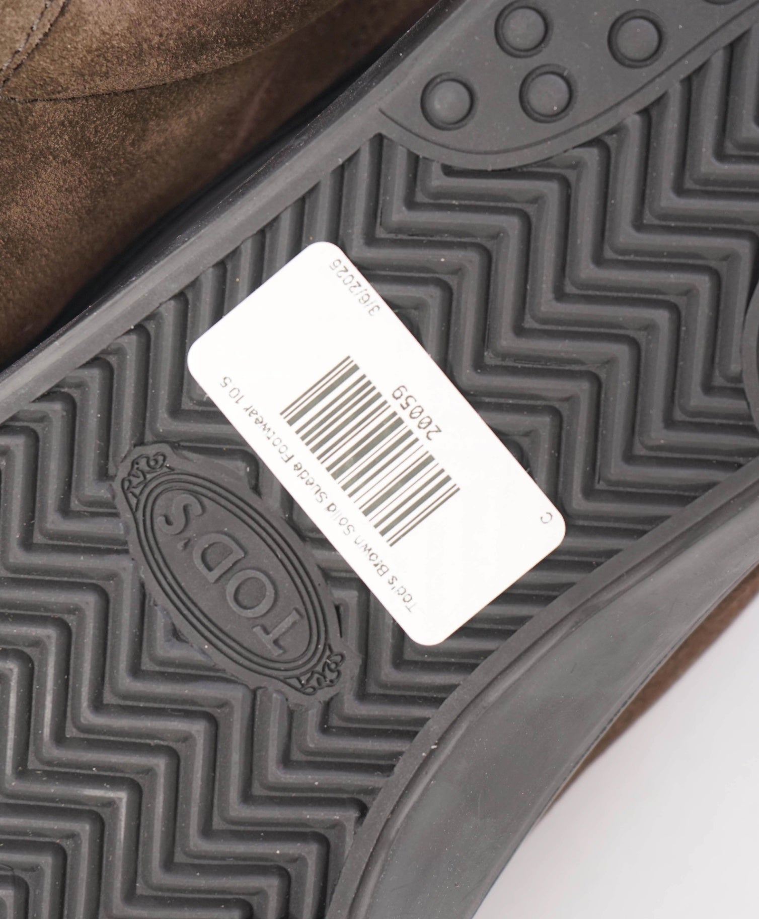 Tod's Brown Solid Suede Footwear 11.5 US (10.5 UK)