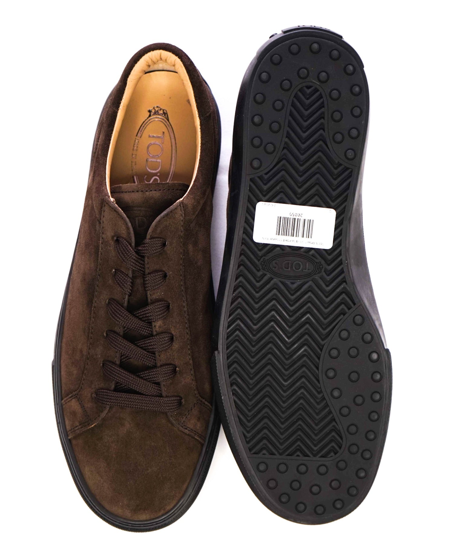 Tod's Brown Solid Suede Footwear 11.5 US (10.5 UK)