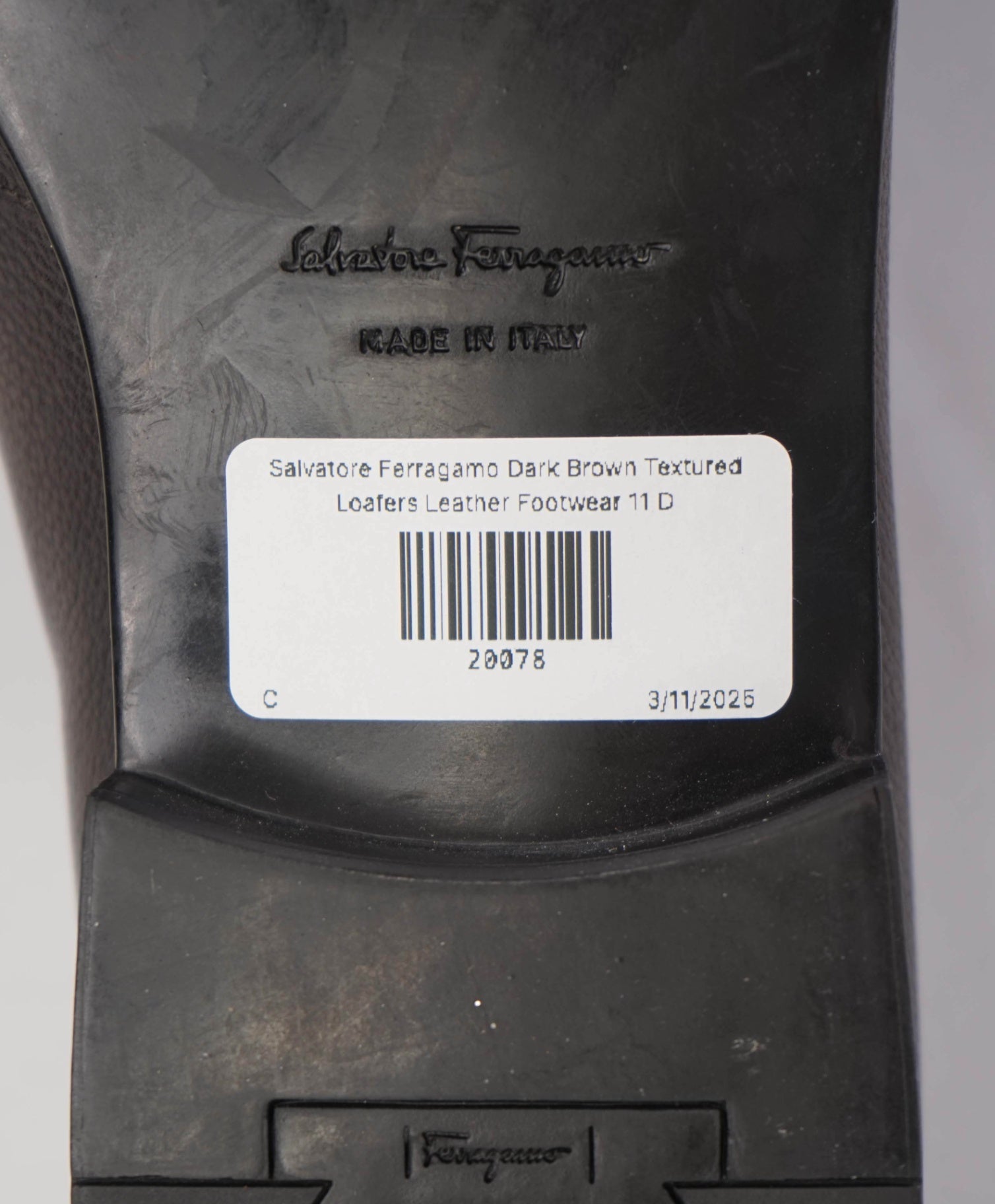 Salvatore Ferragamo Brown *FLORI 2* Loafers Leather Footwear 11 D