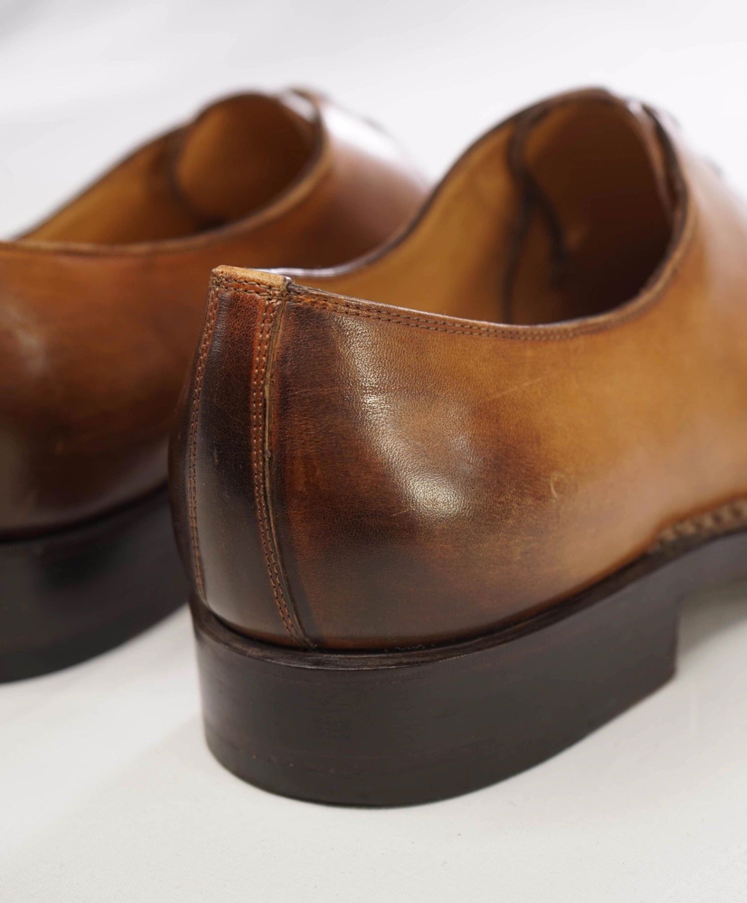 $1,595 Salvatore Ferragamo *Special Edition* TRAMEZZA Brown Oxford 12 D