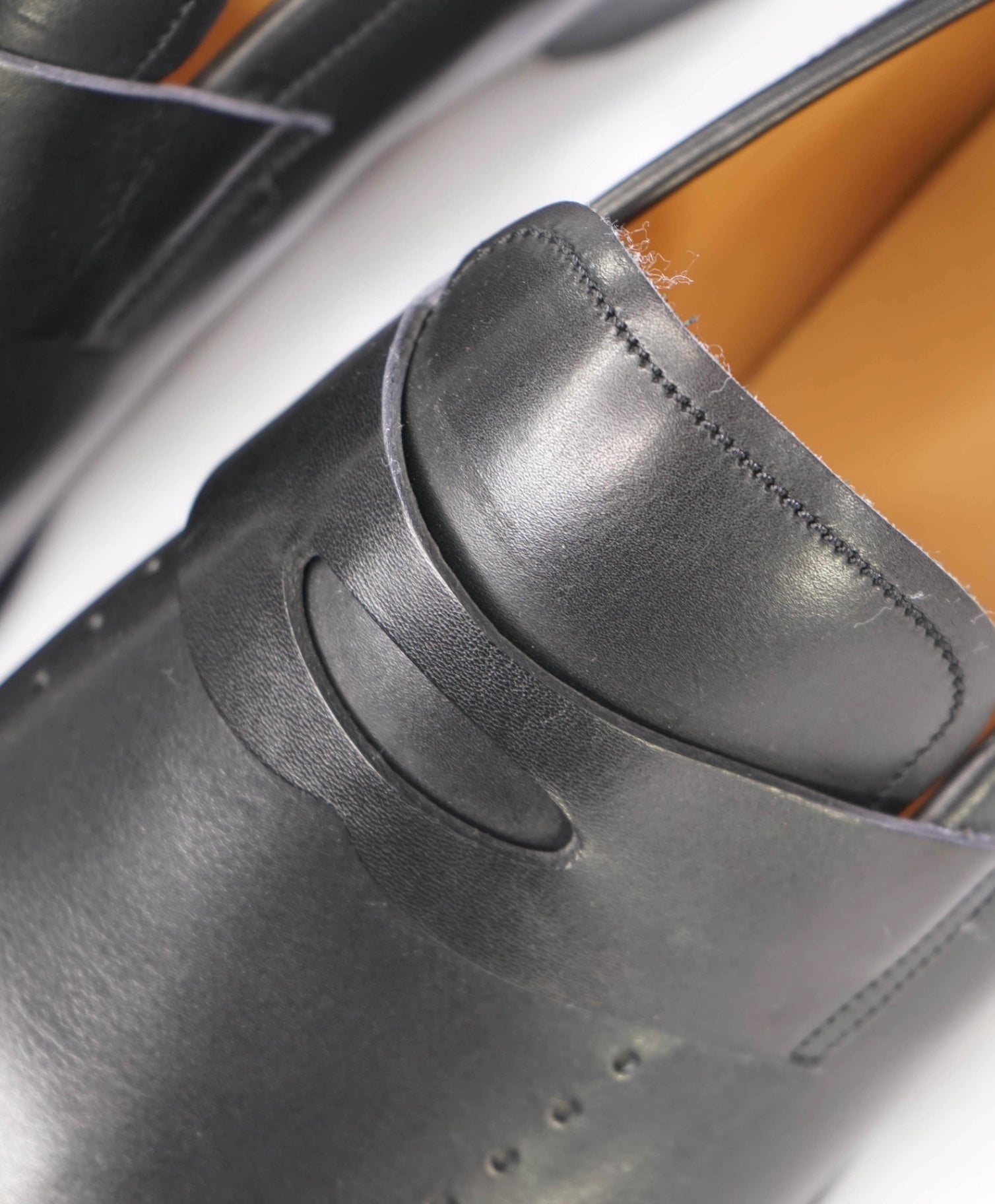 $800 Bally Solid Black WHOLECUT Penny Loafers Leather Footwear 9 D