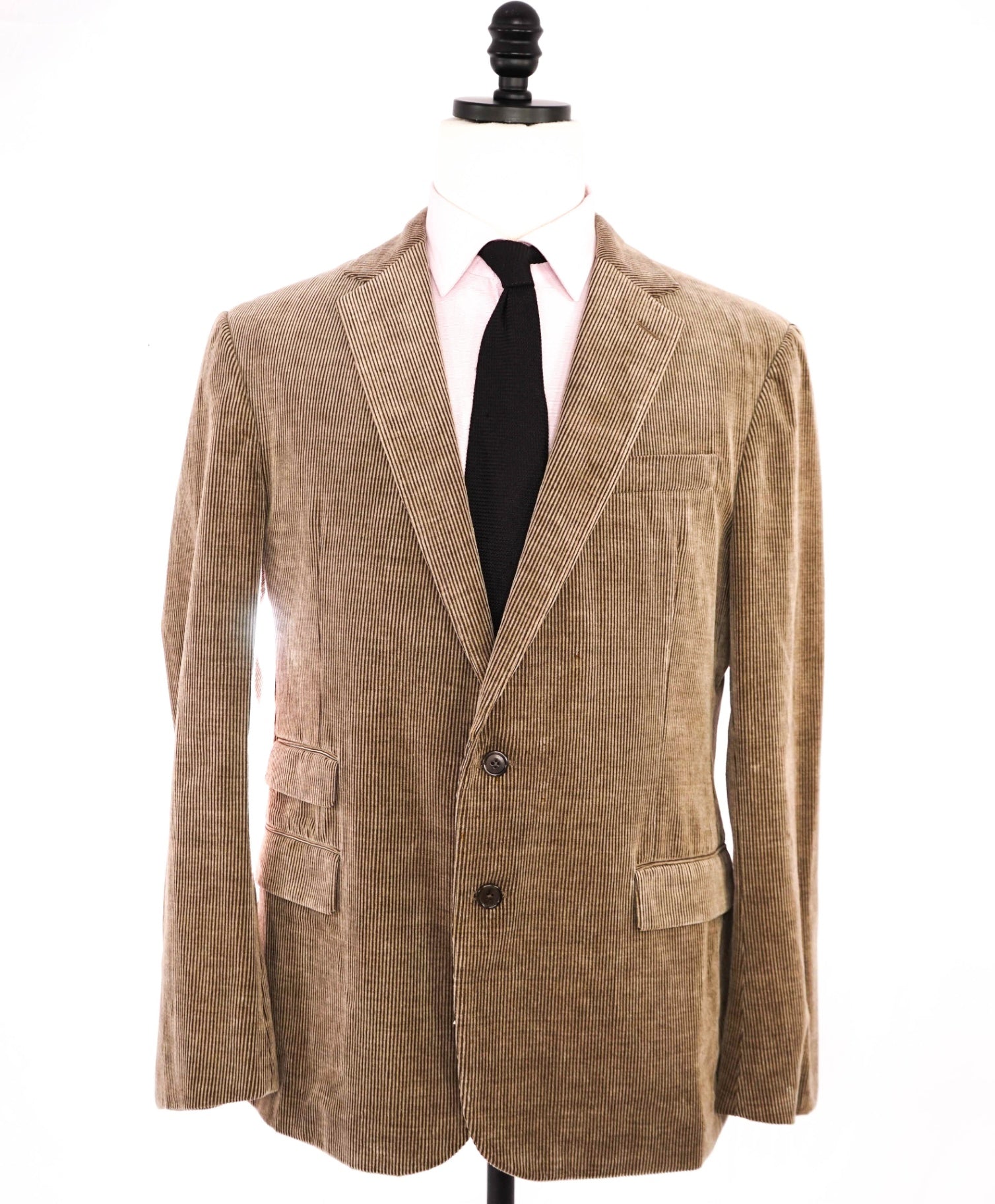 $2,395 Ralph Lauren Purple Label Corduroy Ctn/Cashmere Blazer 44R