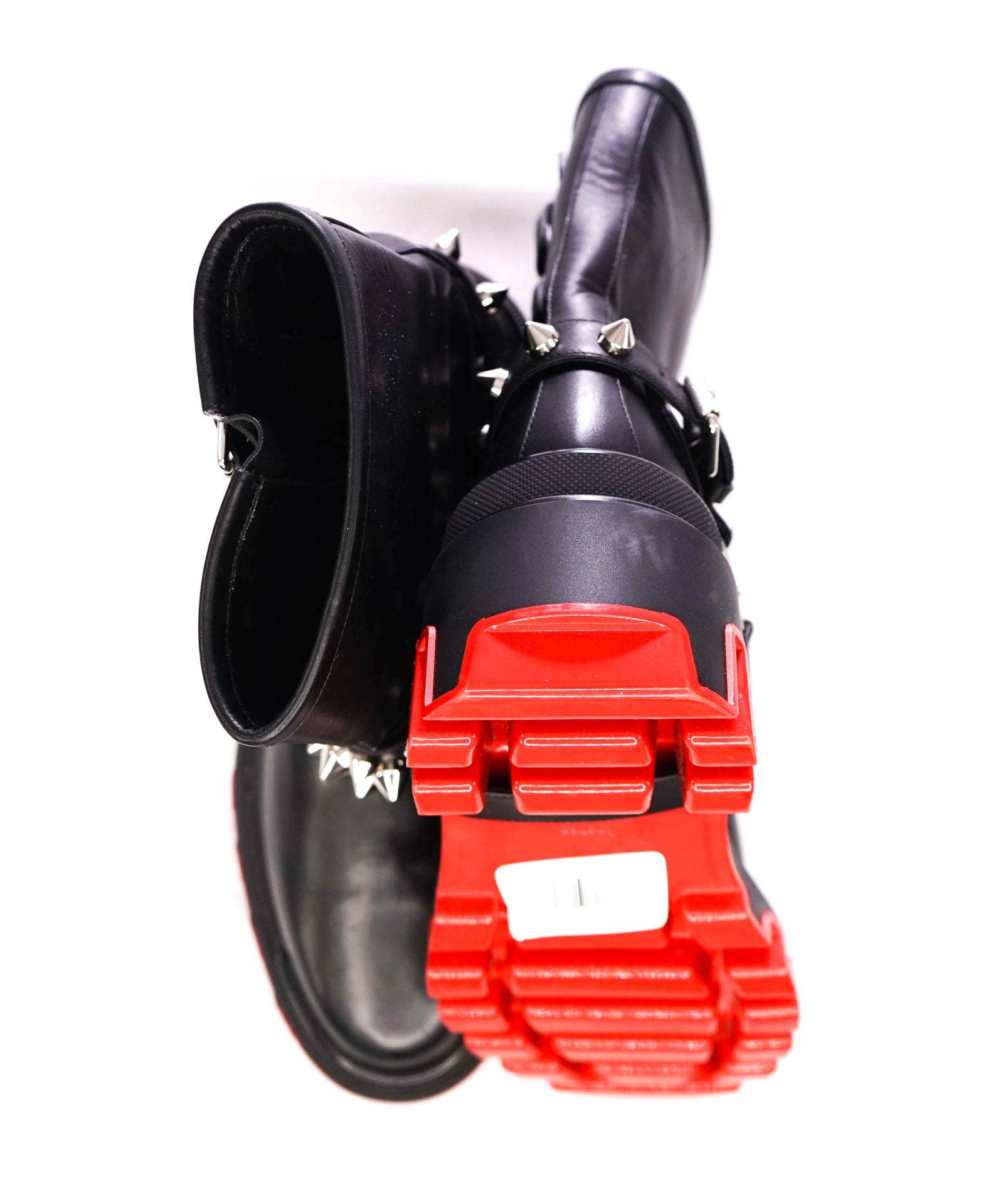$2,000 Christian Louboutin "Dune Bike" Spike Boots (Womens) US 10.5 (40.5EU)