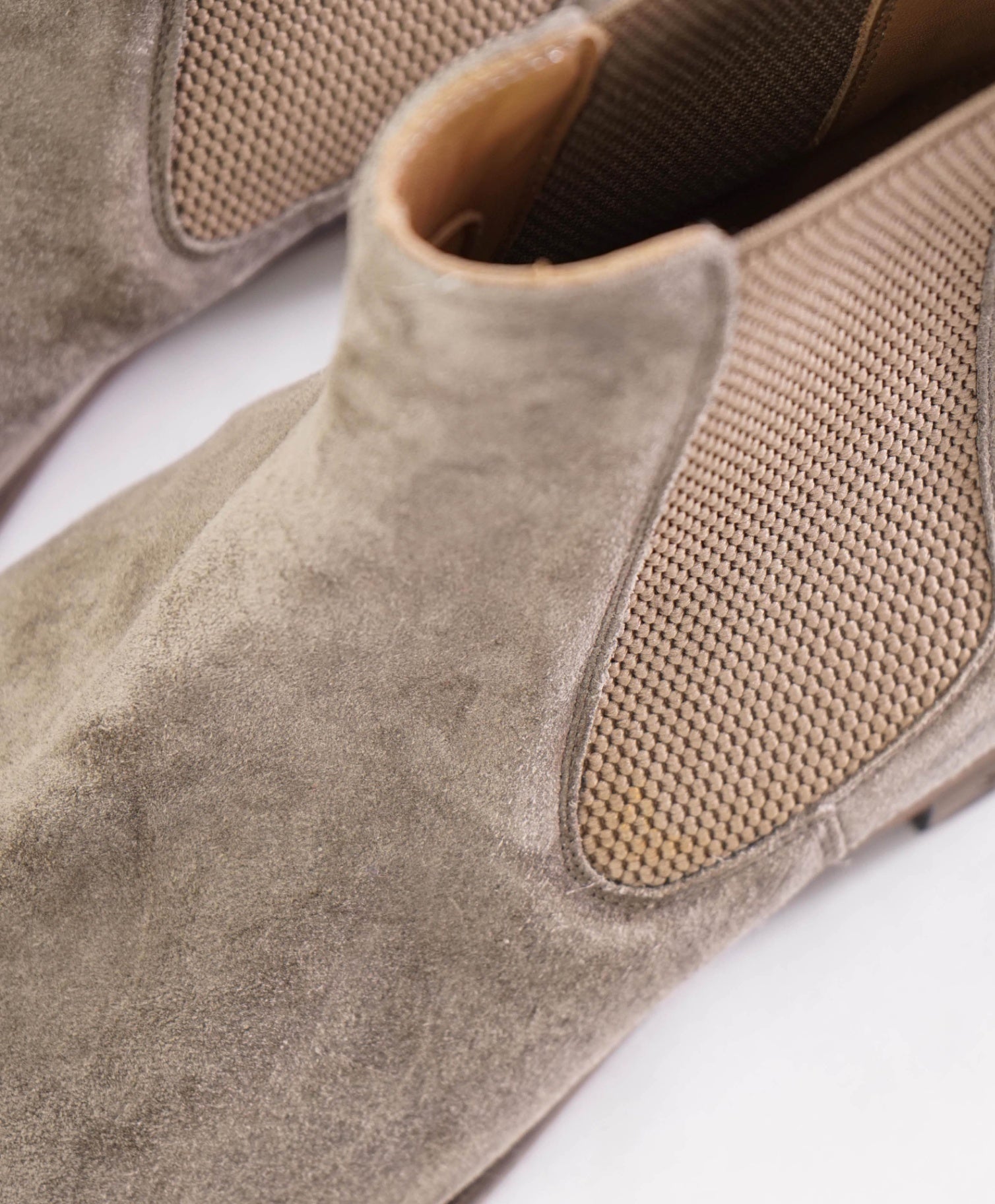 $700 John Varvatos Stone Grey "AMSTERDAM" Suede Boots 11 US