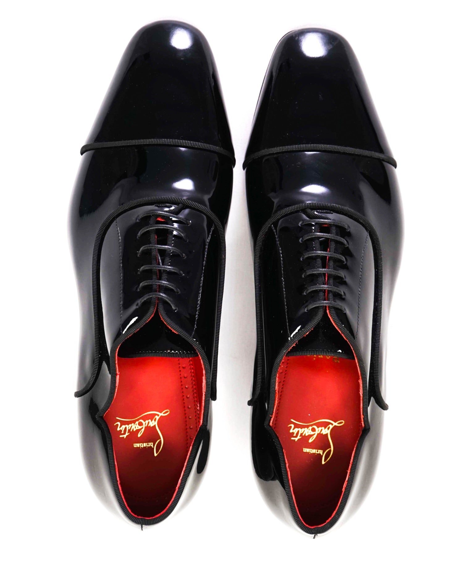 $1,050 Christian Louboutin Black "Greggy Chick" Oxford US 8 (41EU)