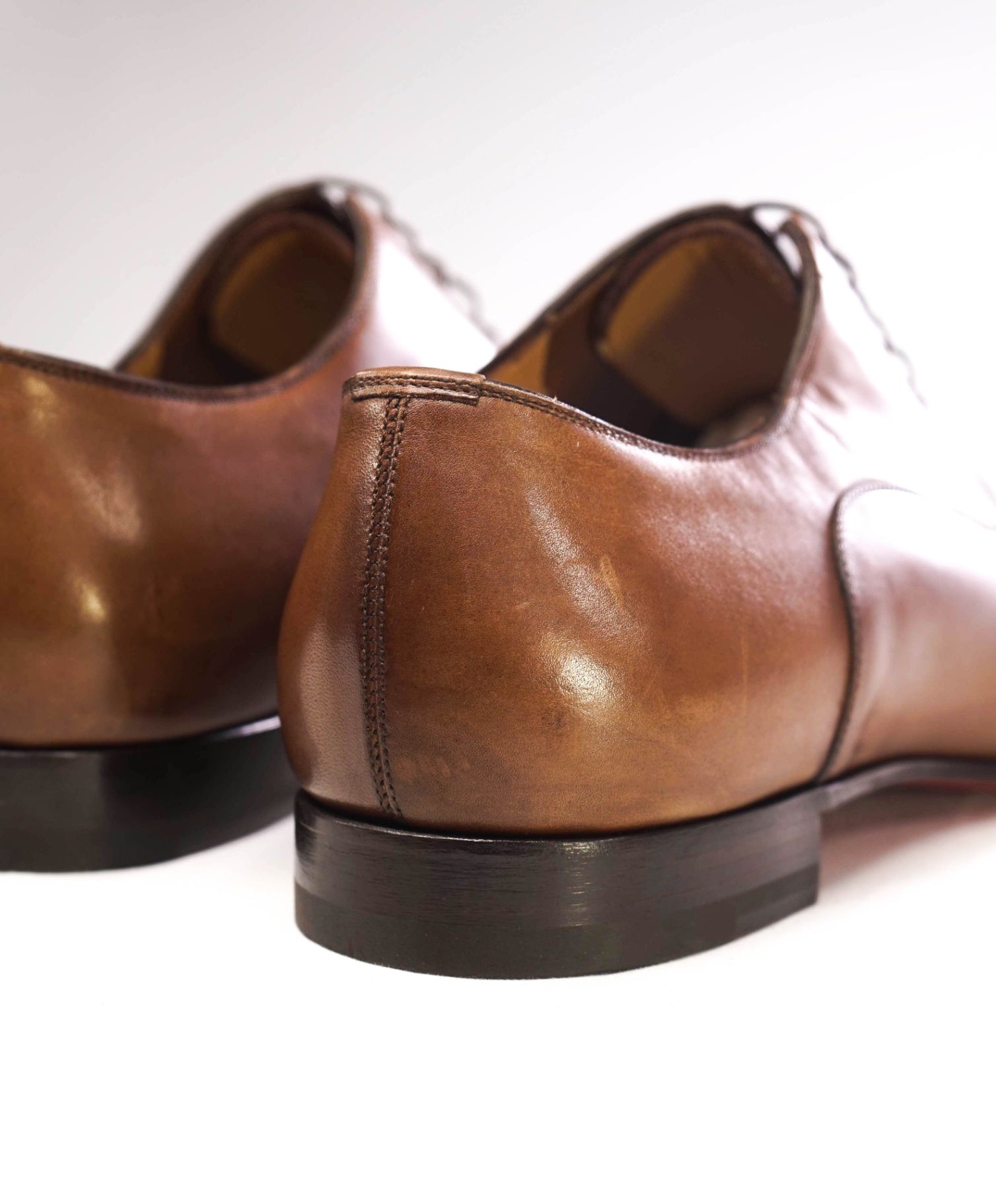 $1,050 CHRISTIAN LOUBOUTIN - *GREGGO* Brown Oxfords - US 10 (43EU)