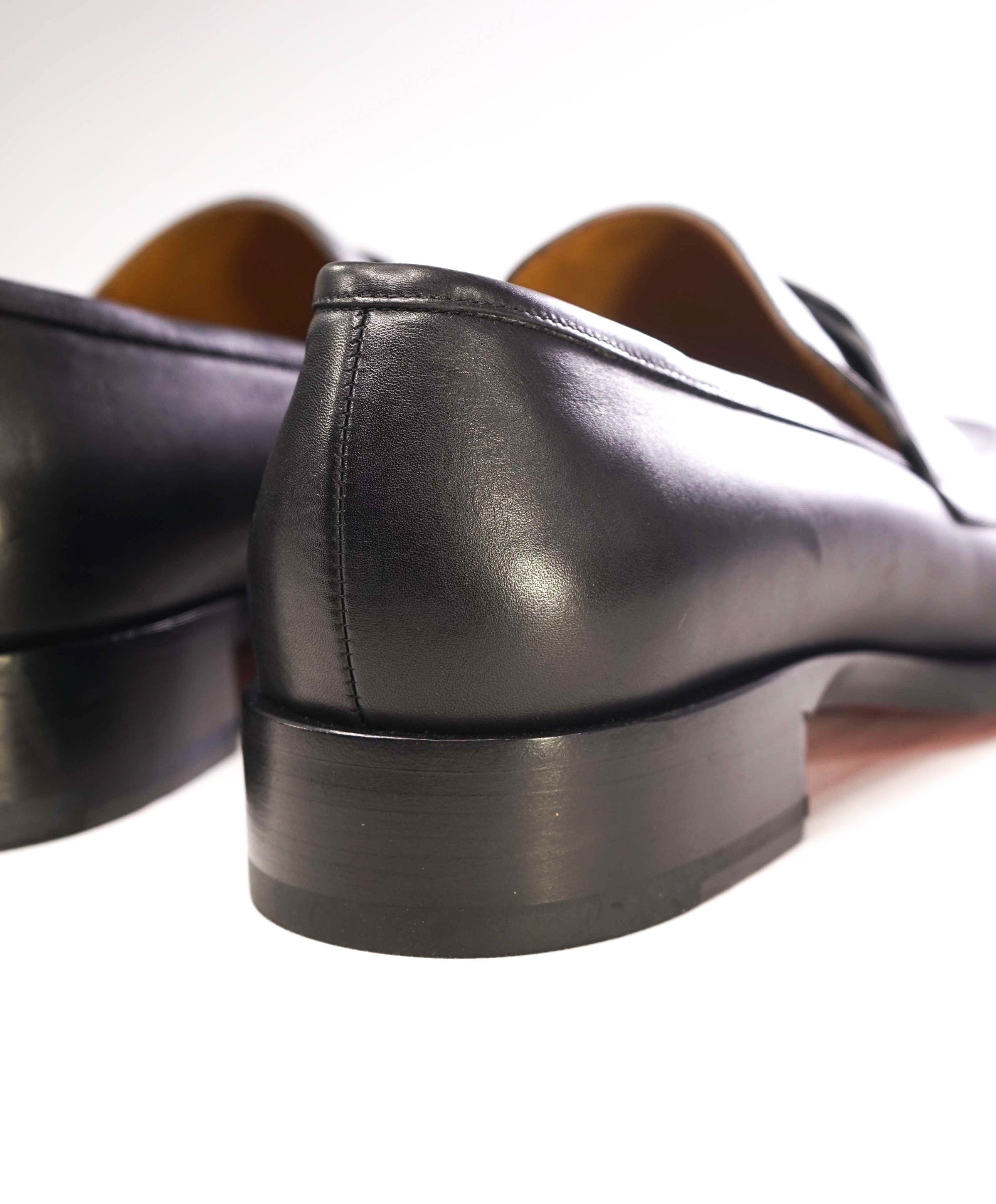 $1,100 CHRISTIAN LOUBOUTIN - *VARSIMOC* Black Leather Loafers US 10 (43EU)