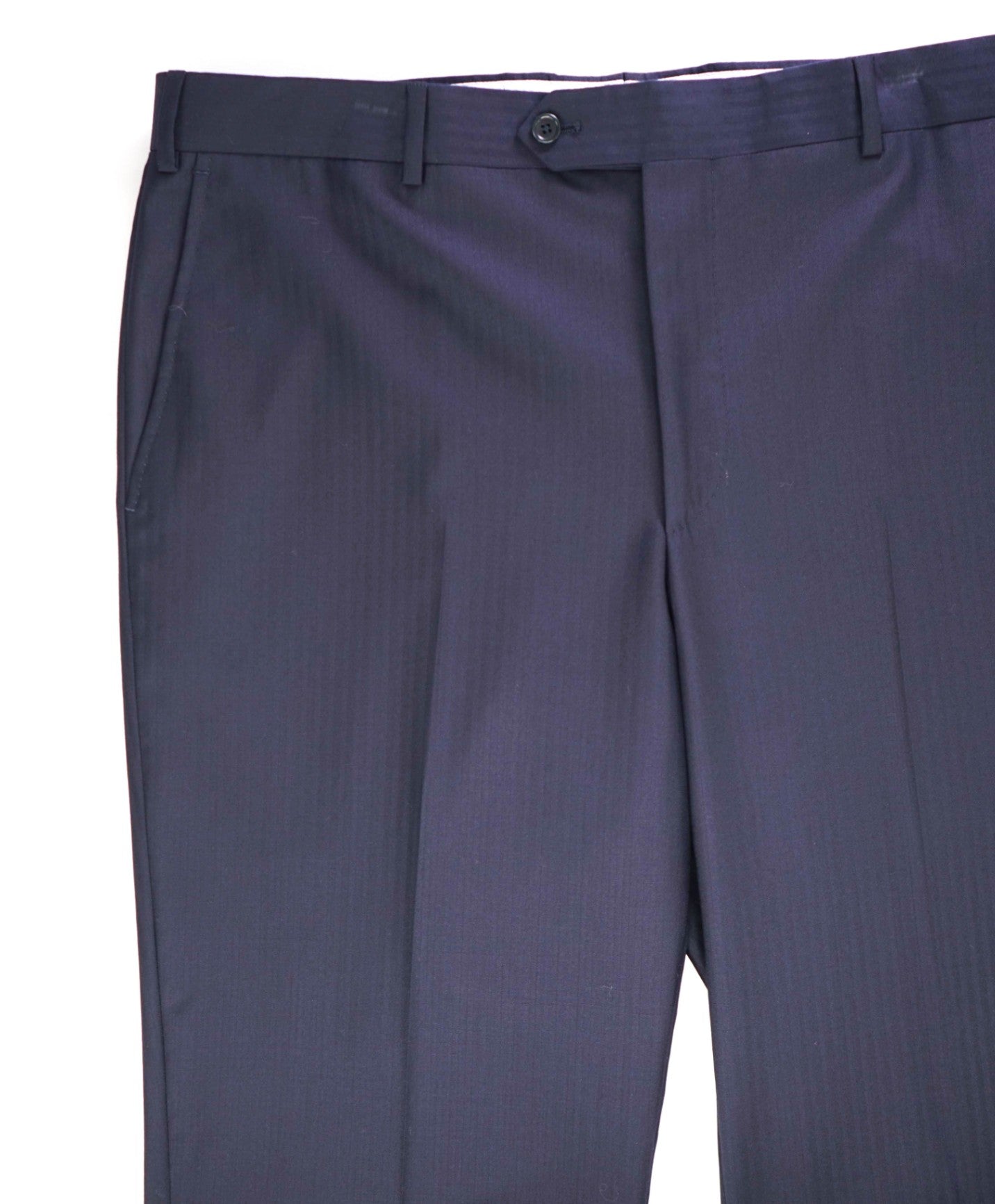 $400 Saks Fifth Avenue Navy Stripe Wool Pants 38W