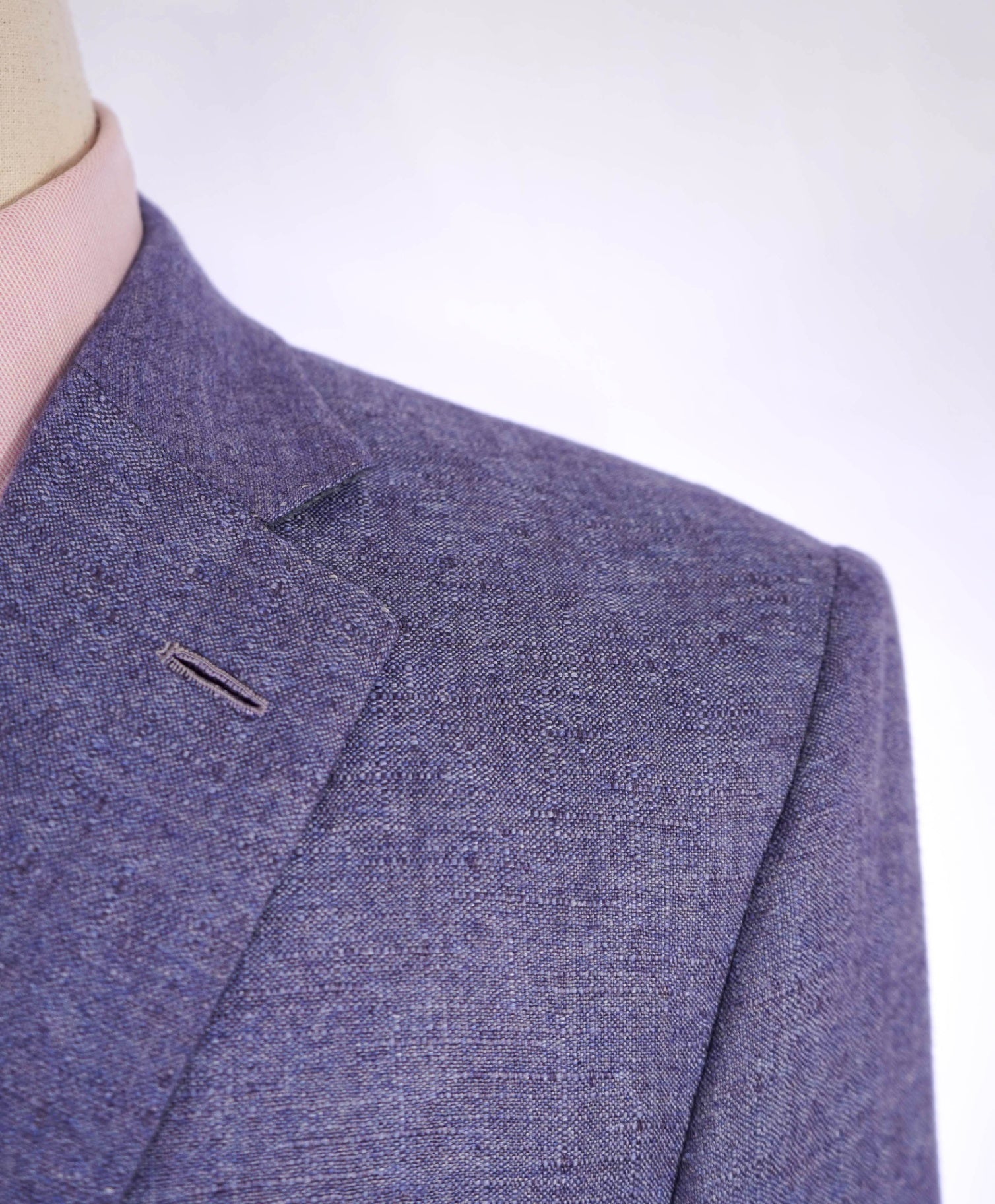 $4,800 Brioni Solid Lavender Purple Cashmere/Silk Blazer 40R