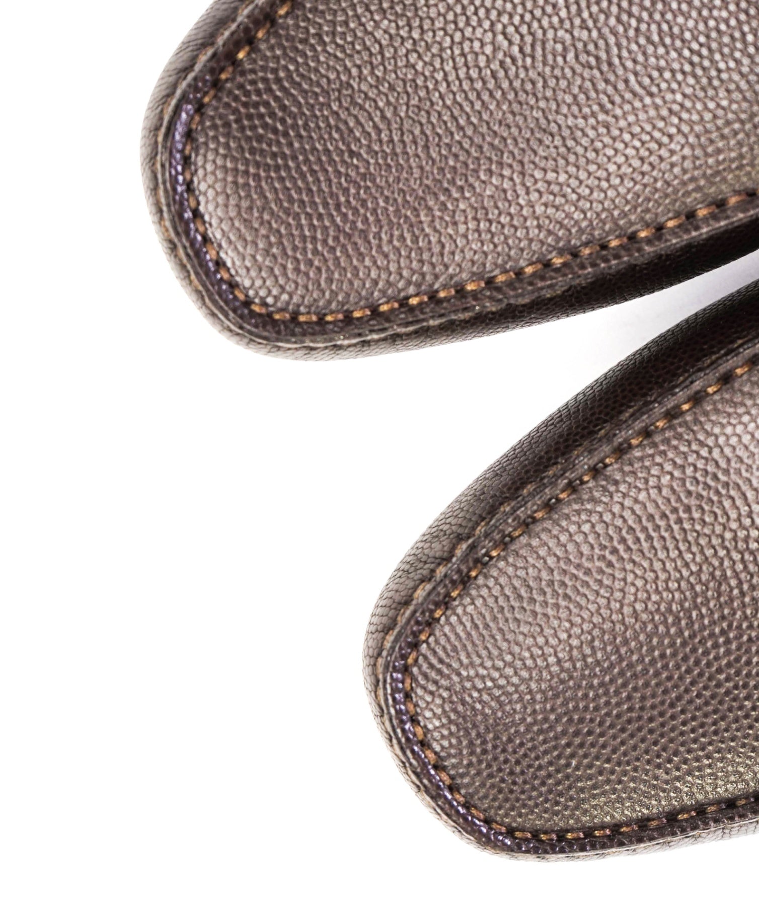 $800 Salvatore Ferragamo "PARIGI" Brown Leather Footwear US 8.5D