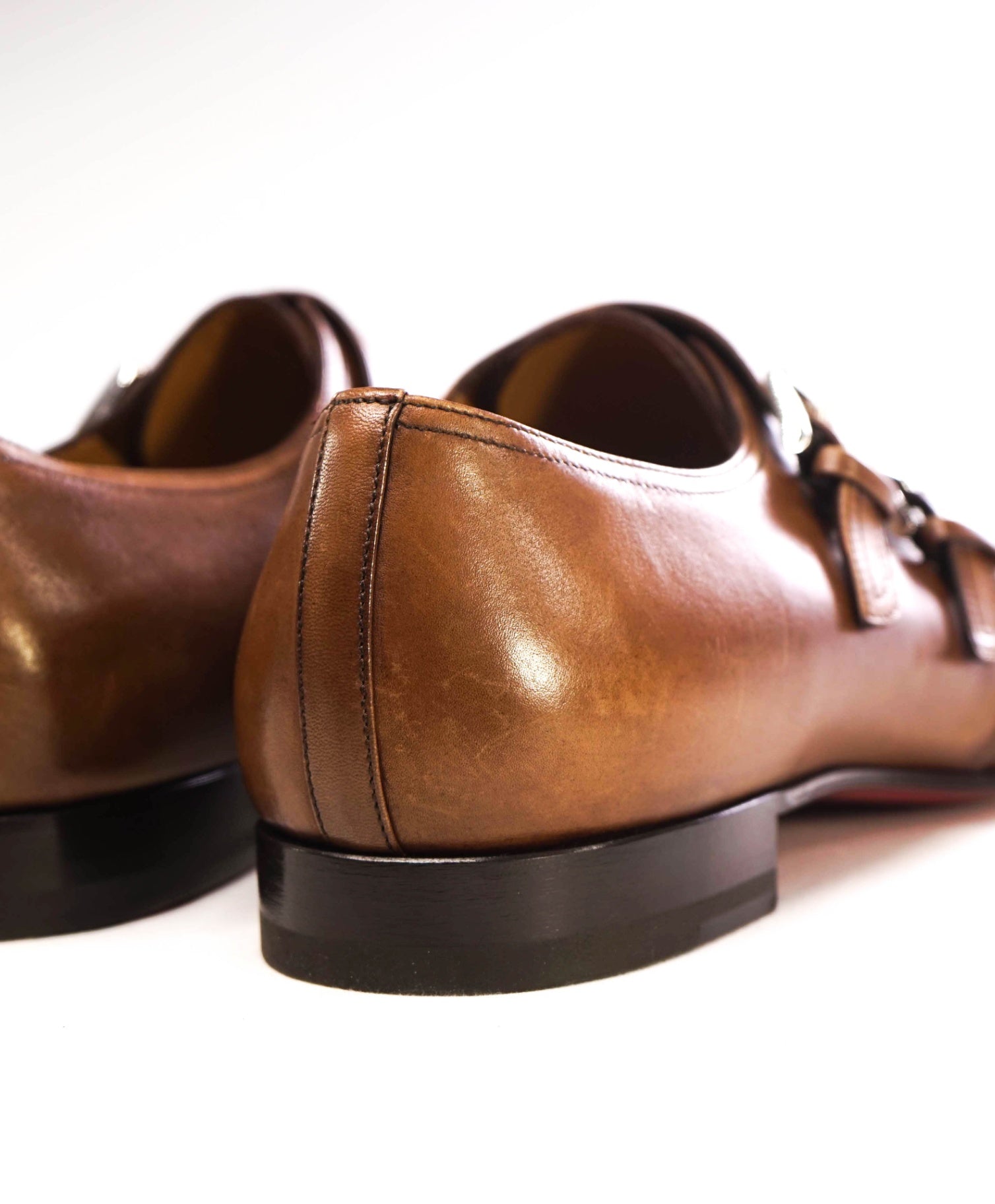 $1,150 CHRISTIAN LOUBOUTIN - *MORTIMER* Black Double Monk Loafers US 9.5 (42.5 EU)