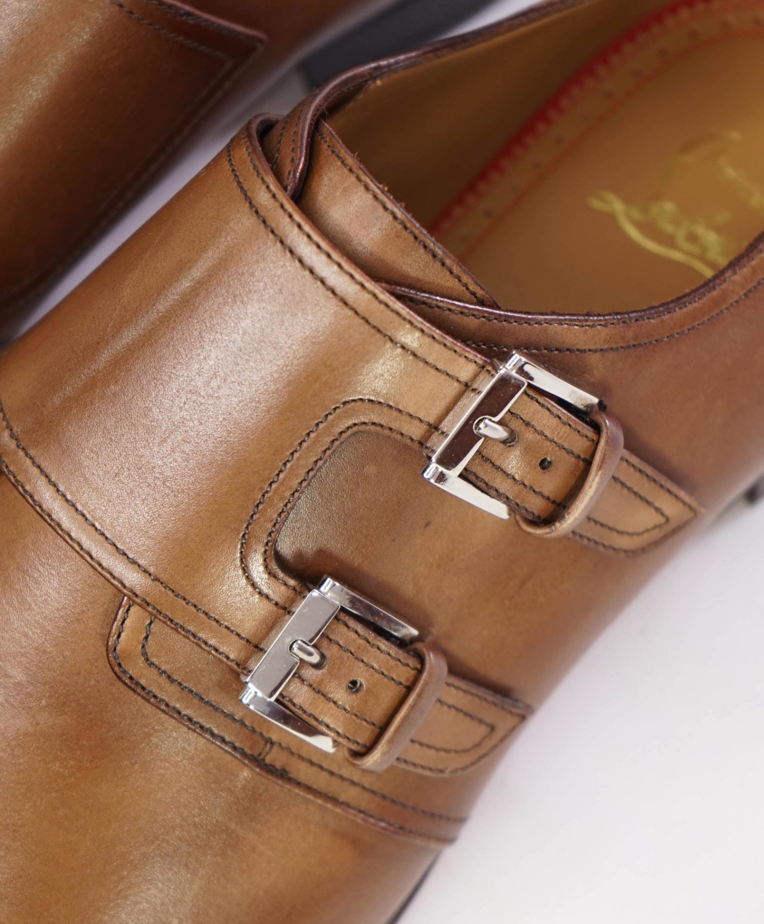 $1,150 CHRISTIAN LOUBOUTIN - *MORTIMER* Black Double Monk Loafers US 9.5 (42.5 EU)