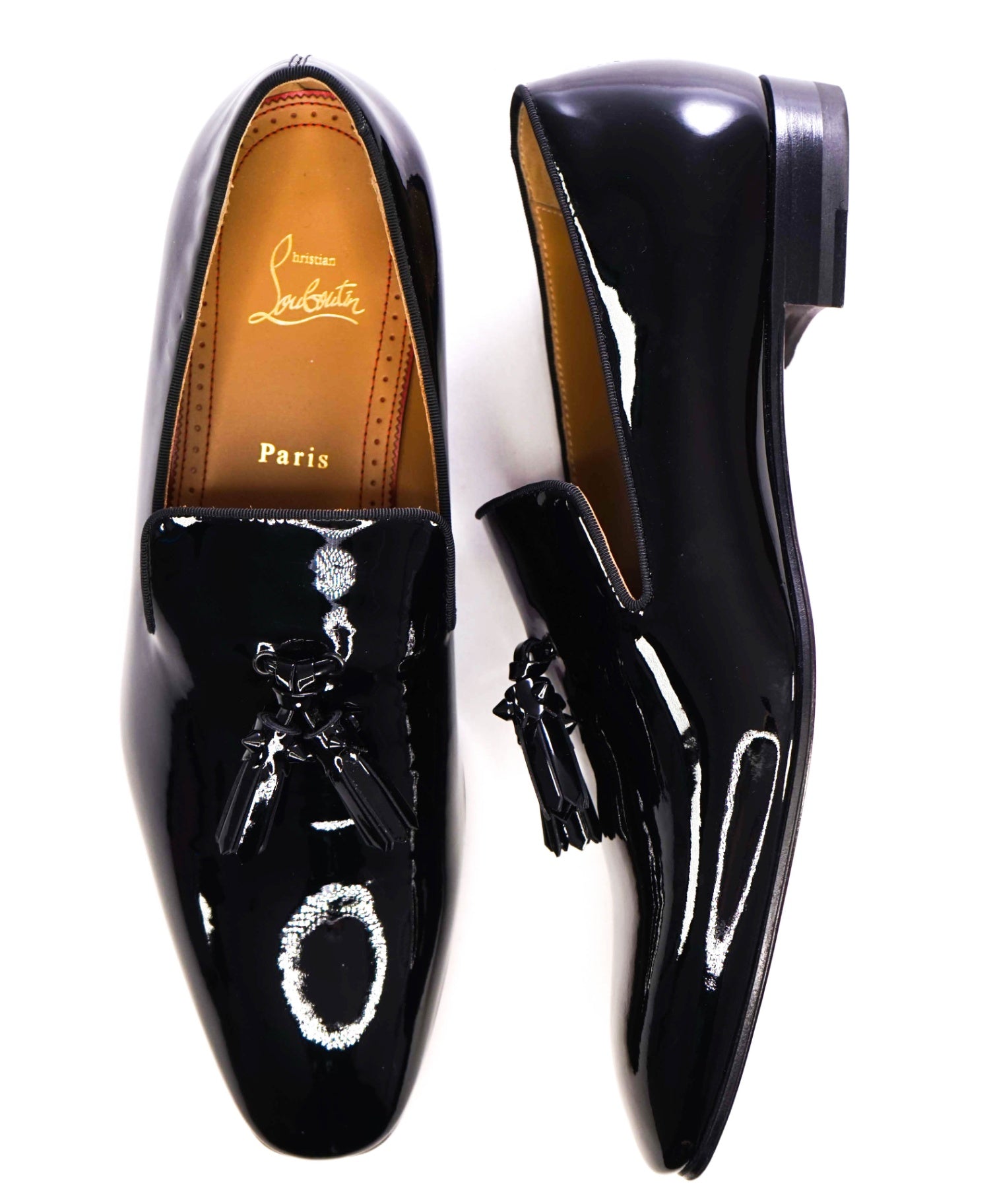 $1,050 CHRISTIAN LOUBOUTIN - *Dandelion* Spike Tassel Loafers US 10.5 (43.5EU)