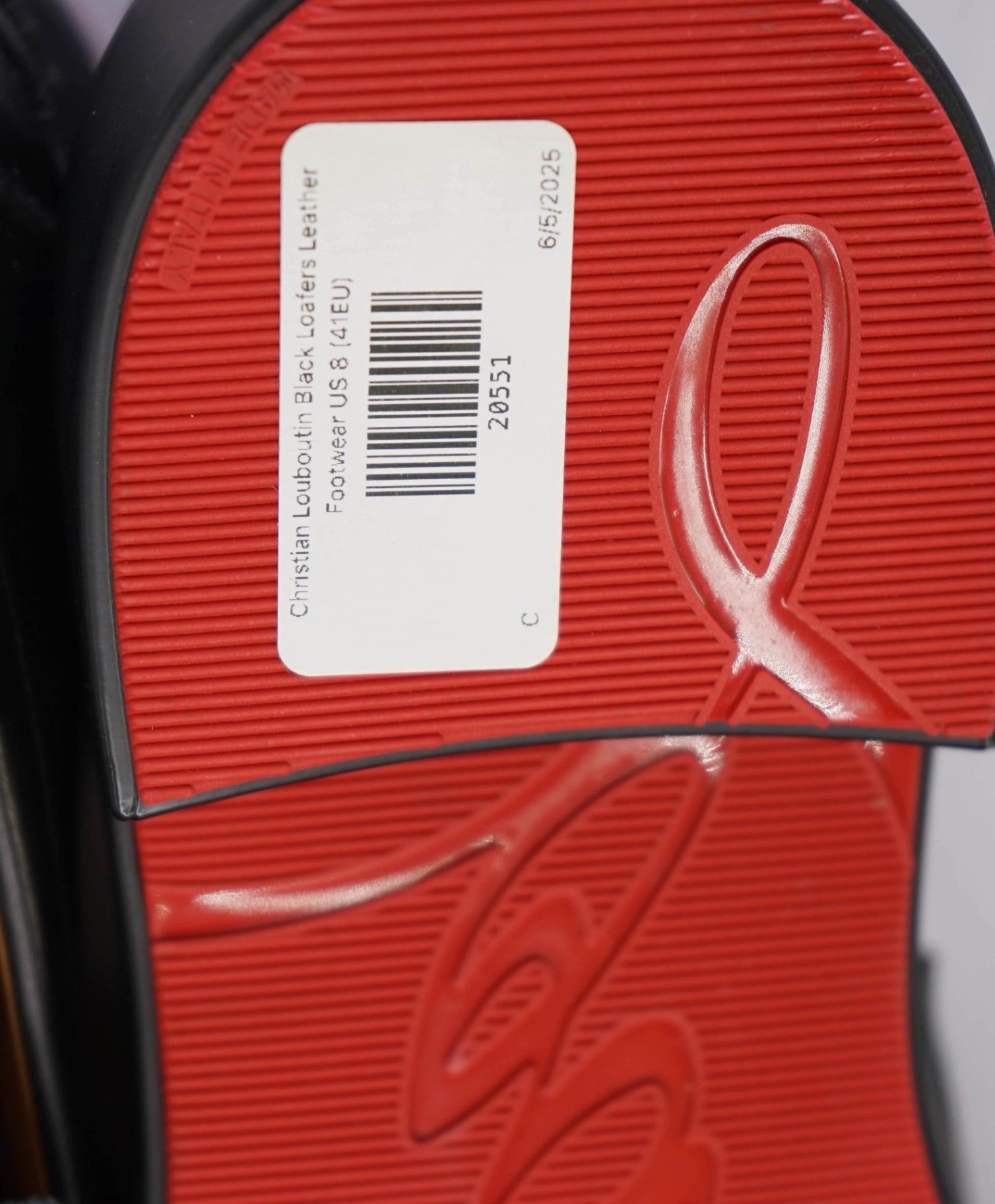 $1,095 Christian Louboutin "URBINO" Mock Braid Loafers US 8 (41EU)