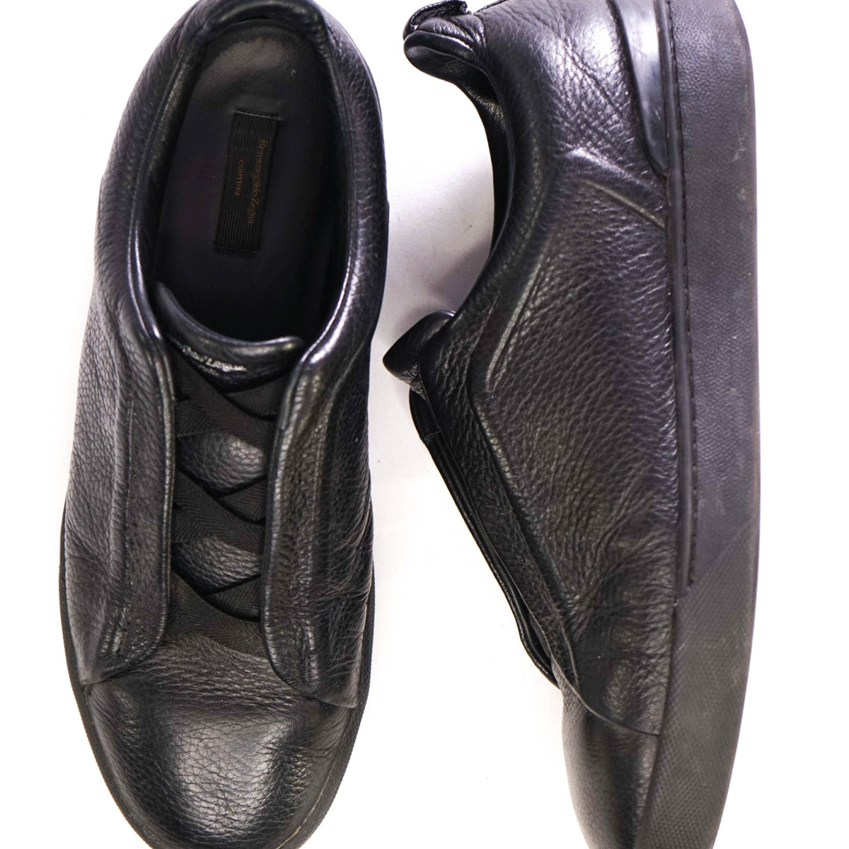These are Ermenegildo Zegna fairly new. Black. Size 9 D Ermenegildo Zegna AW21: meet your new working-from-home suit  main image 2