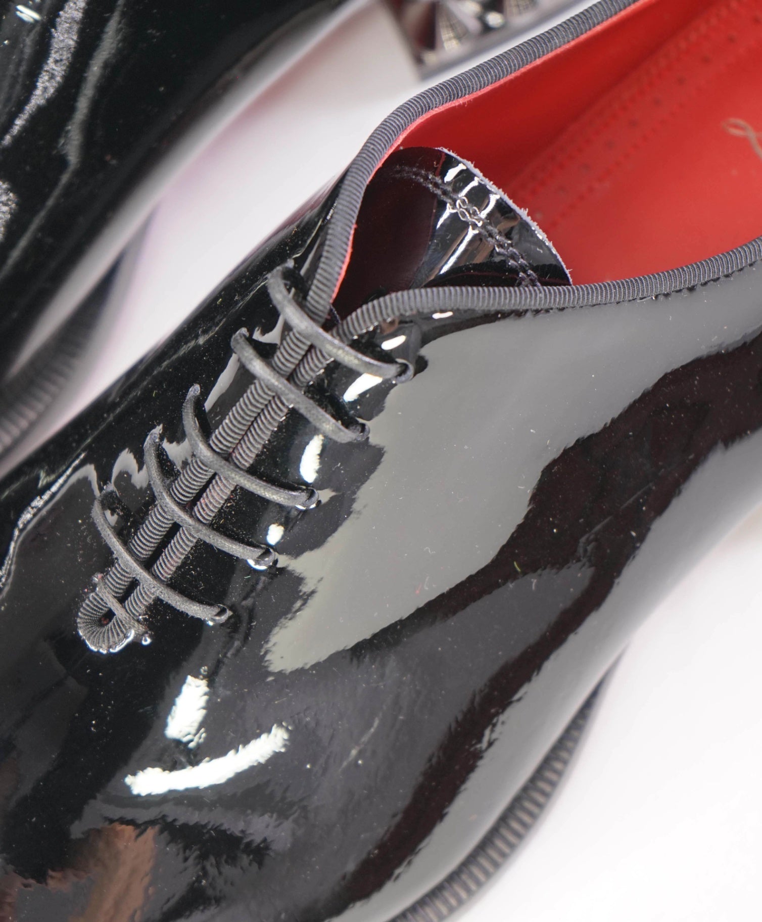 $1,295 CHRISTIAN LOUBOUTIN - *CORTEO* Black Oxfords US 10 (43EU)