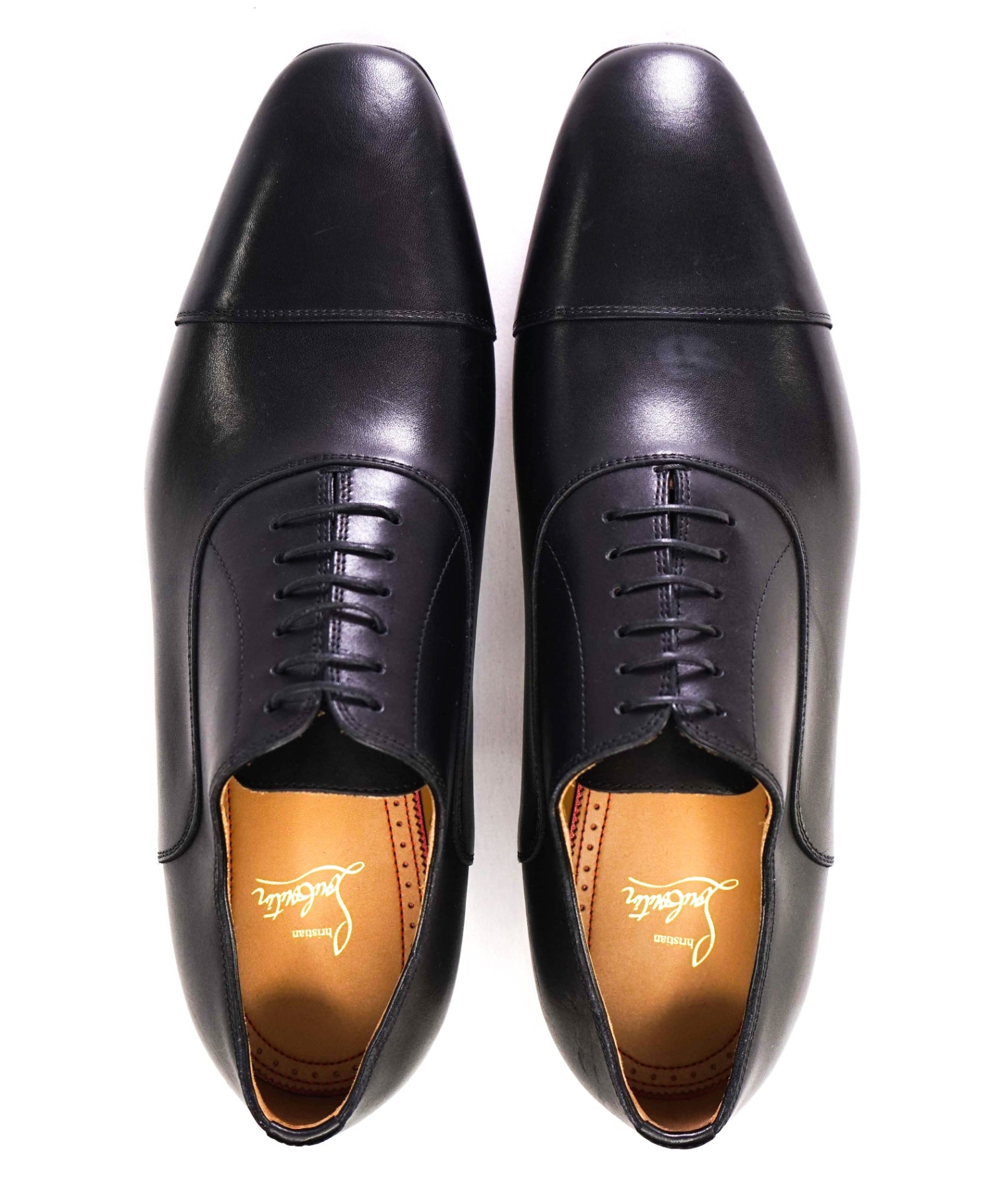 $1,050 CHRISTIAN LOUBOUTIN - *GREGGO* Black Oxfords US 9.5 (42.5 EU)