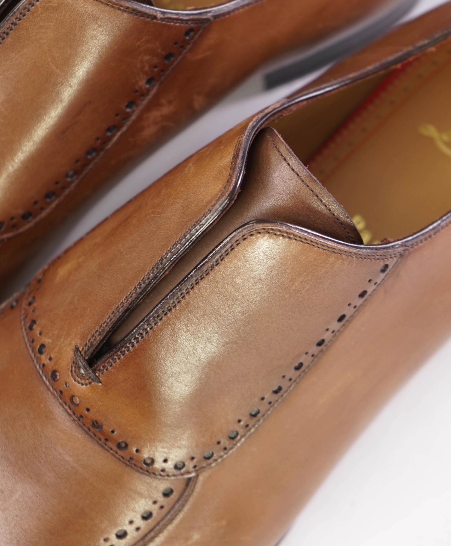 $1,250 CHRISTIAN LOUBOUTIN - *LAFITOCH* Brown Lthr Loafer US 13 (46EU)